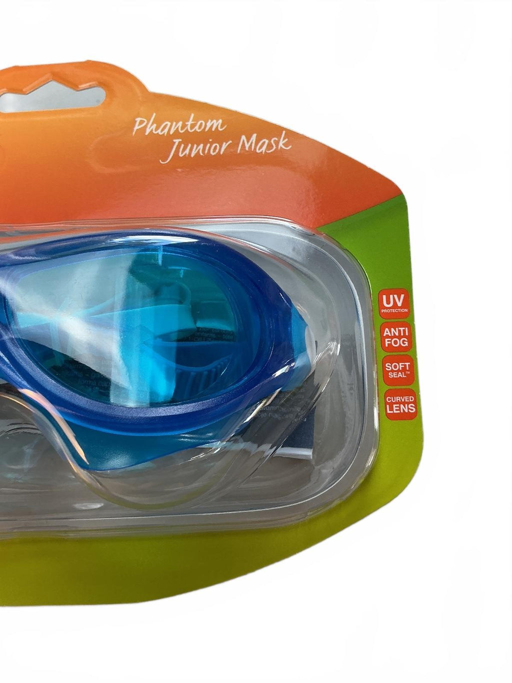*NEW* Zoggs Phantom Junior Mask Swimming Goggles Blue Junior 6-14 Yrs