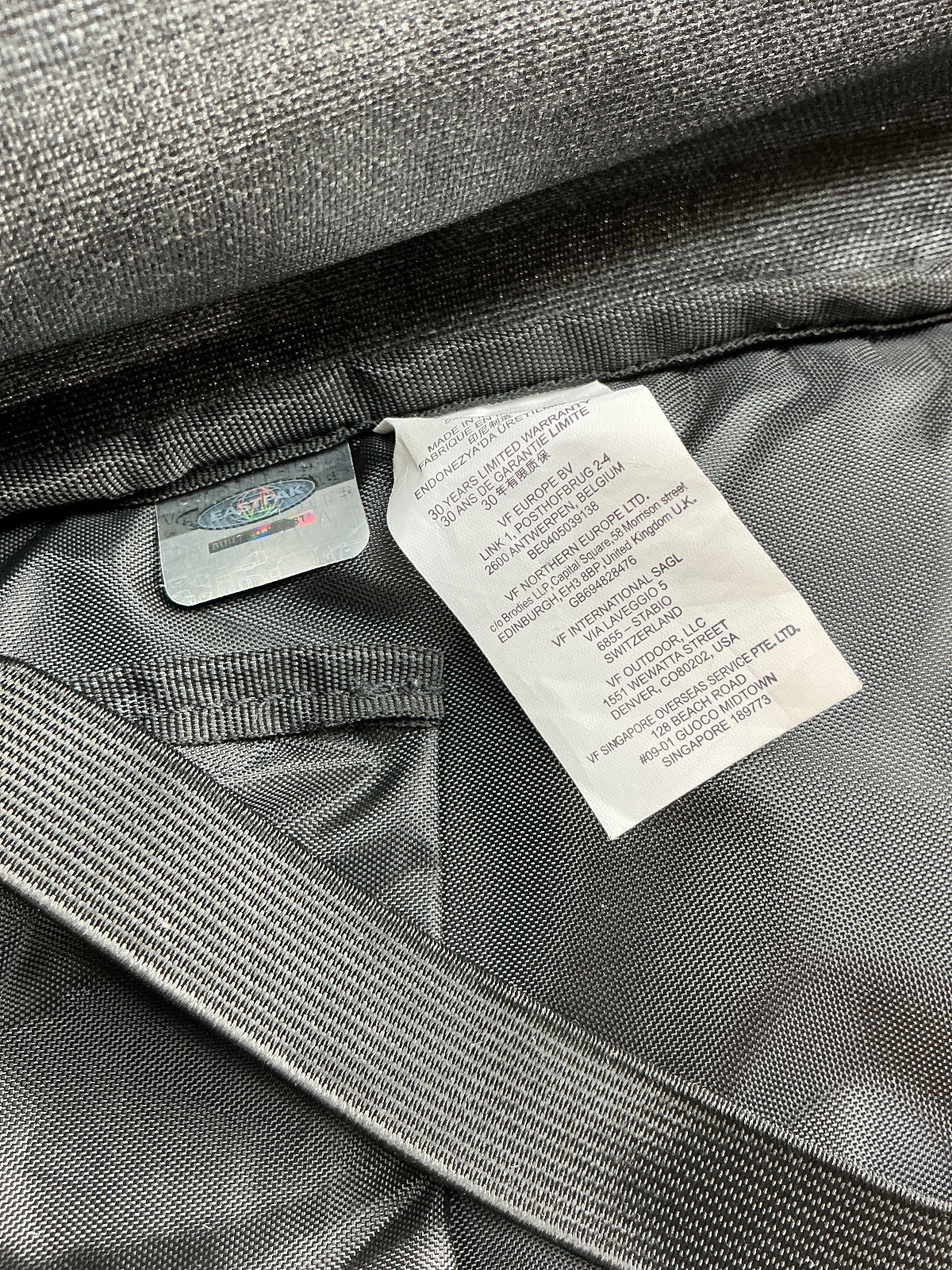 Eastpak Cabin PacR Backpack Unisex Medium Grey Durable Storage