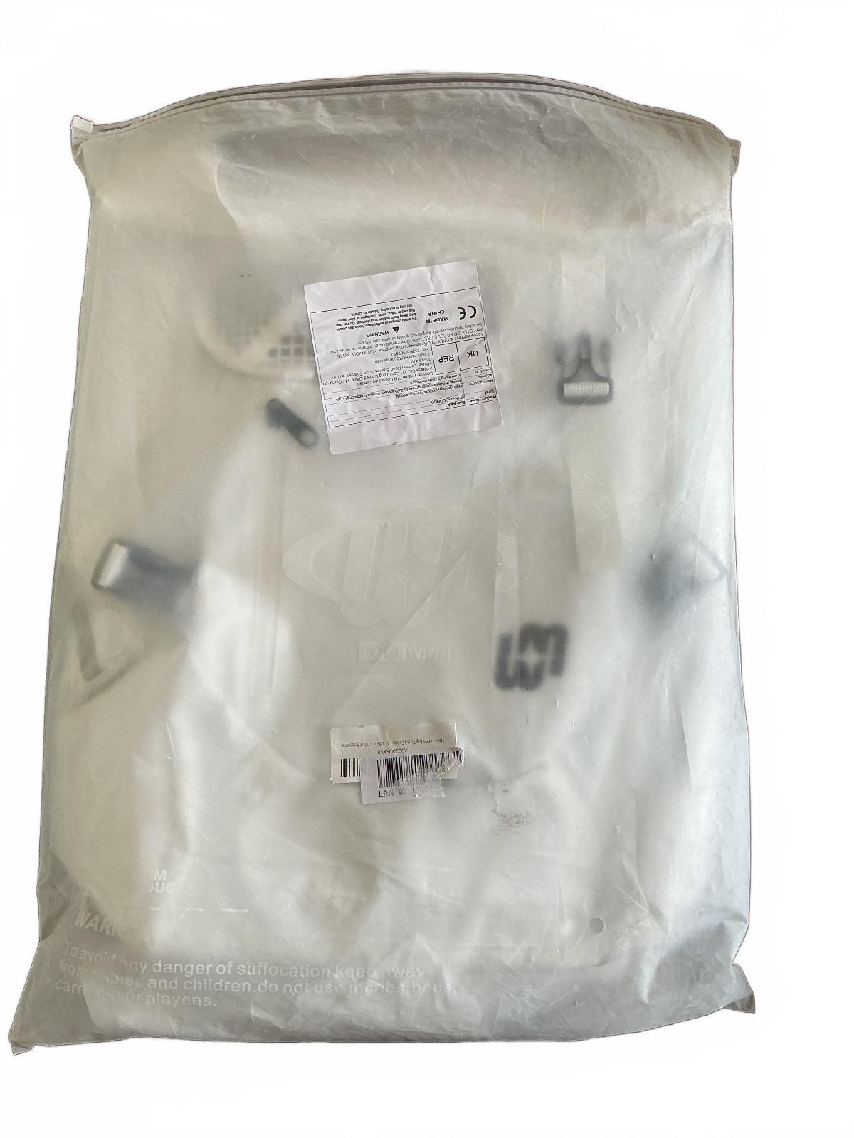 White Winner Tennis Backpack Bag with Multiple Compartments - Size Medium