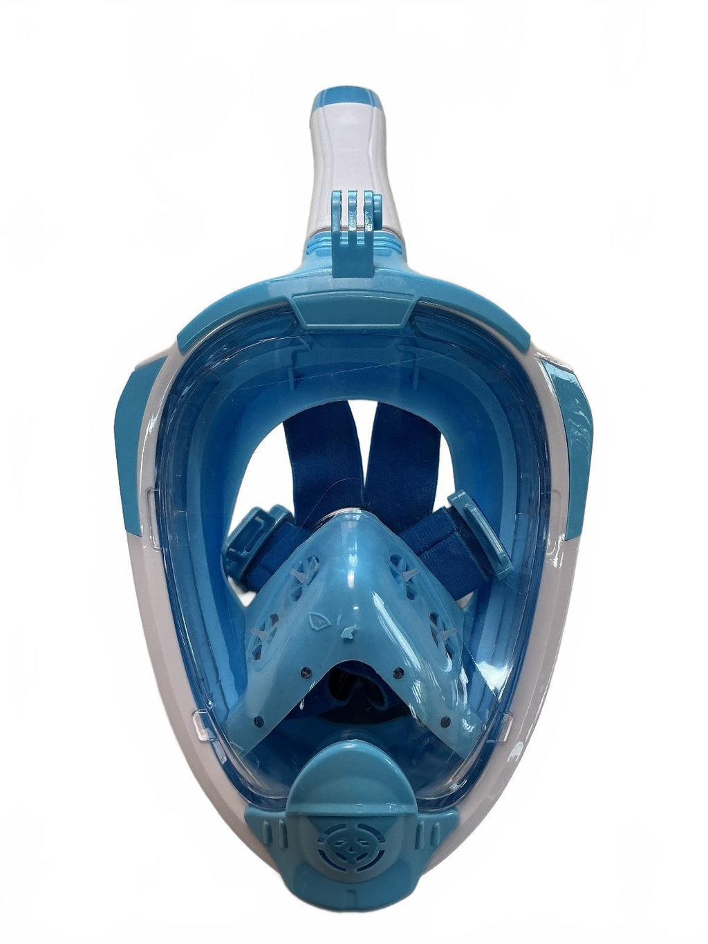 M6 Snorkel Mask Unisex S/M Blue Full Face Snorkeling Gear Comfortable Fit
