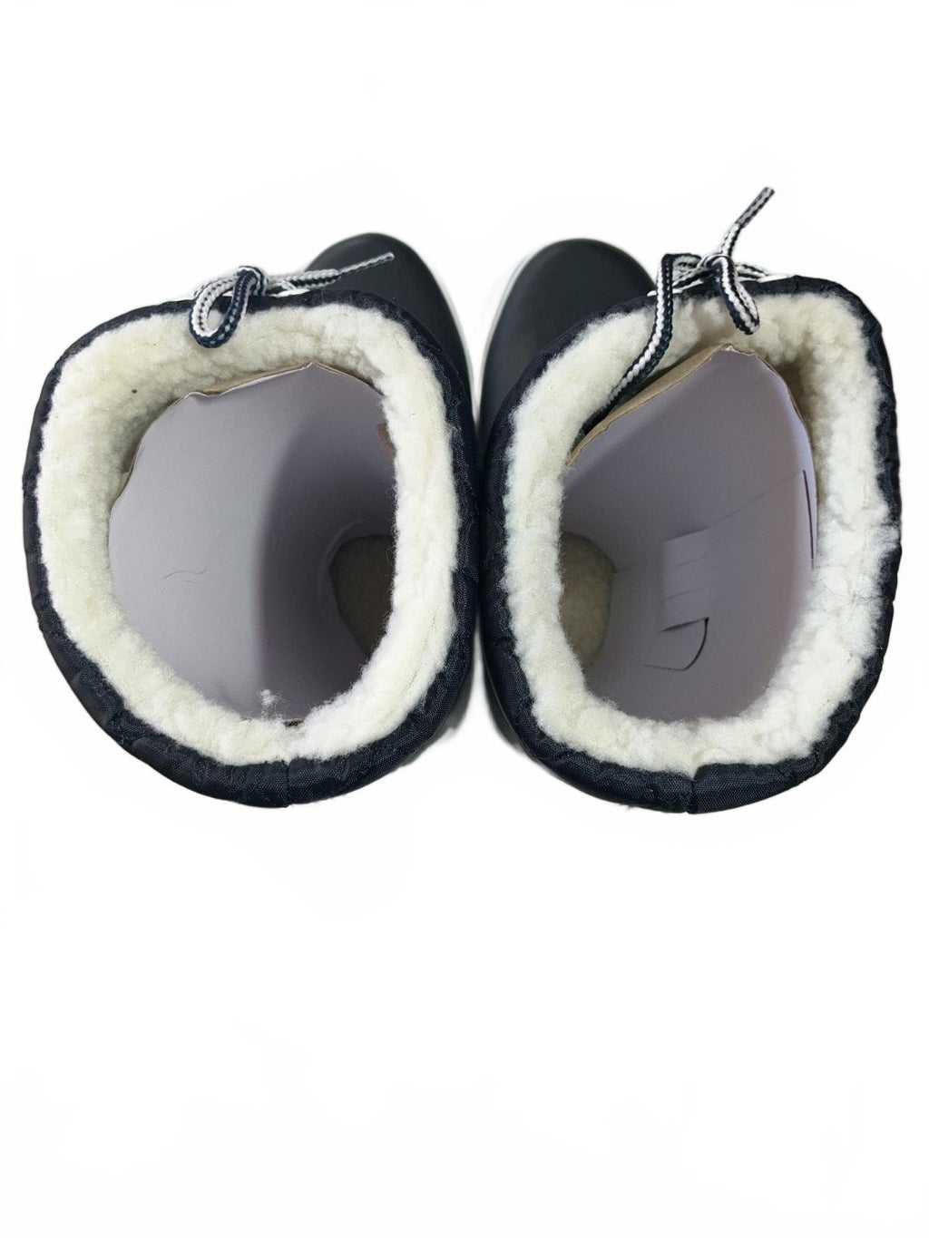 Aigle Giboulee Waterproof Winter Boots Size UK 5 EU 38 Marine Blanc