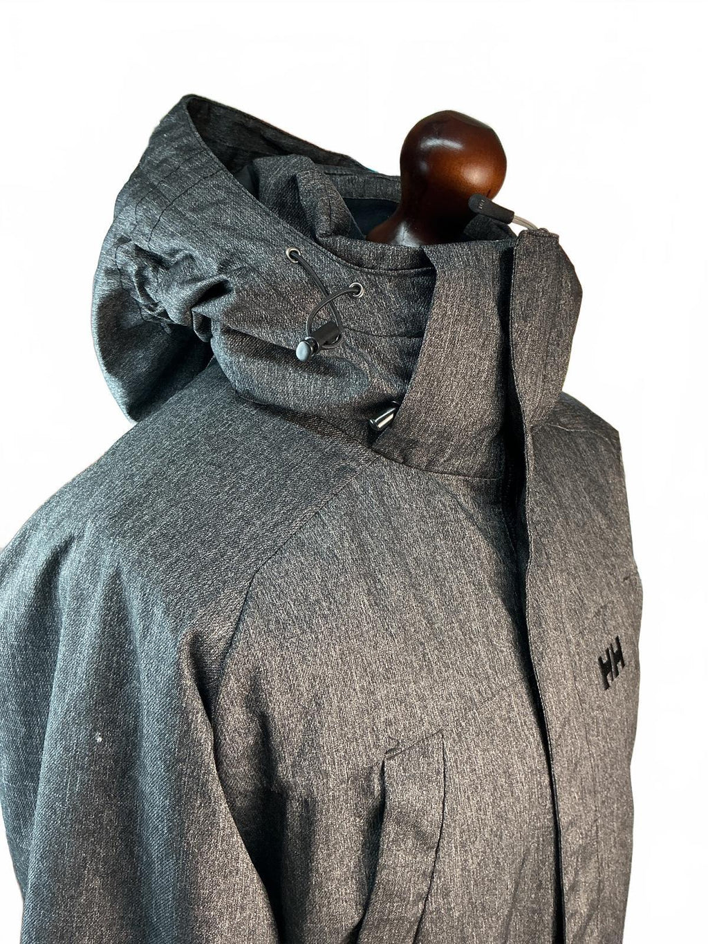 Helly Hansen Hellytech Men's S Charcoal Hooded Waterproof Insulated Winter Coat