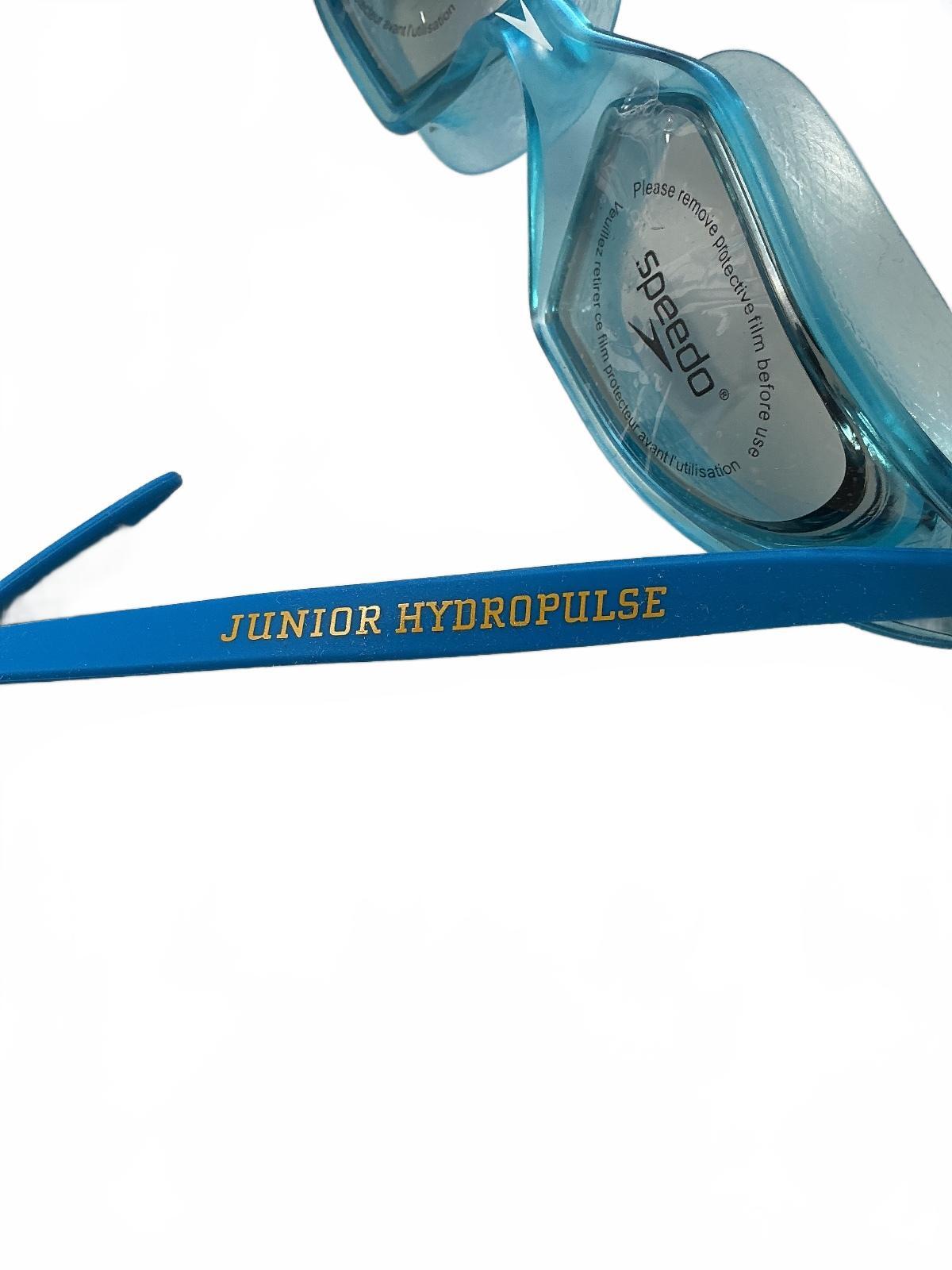 Speedo Junior Hydropulse Swimming Goggles Blue Adjustable Strap