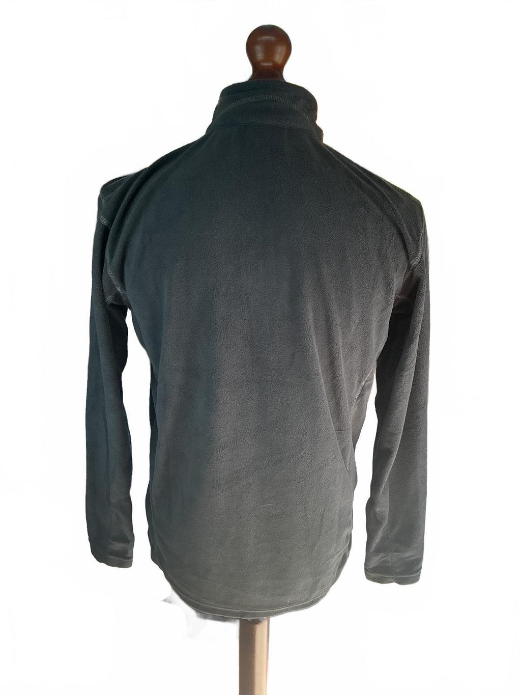 Columbia Klamath Range II Men's M Black Half Zip Fleece Active Fit Pullover
