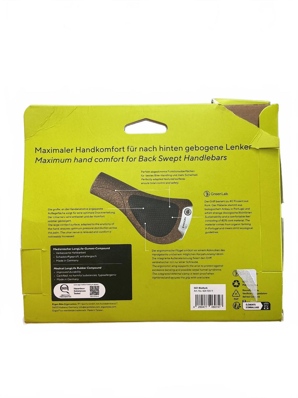 Ergon City/Tour GC1 BioKork Ergonomic Bike Grips