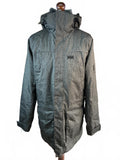 Helly Hansen Hellytech Men's S Charcoal Hooded Waterproof Insulated Winter Coat