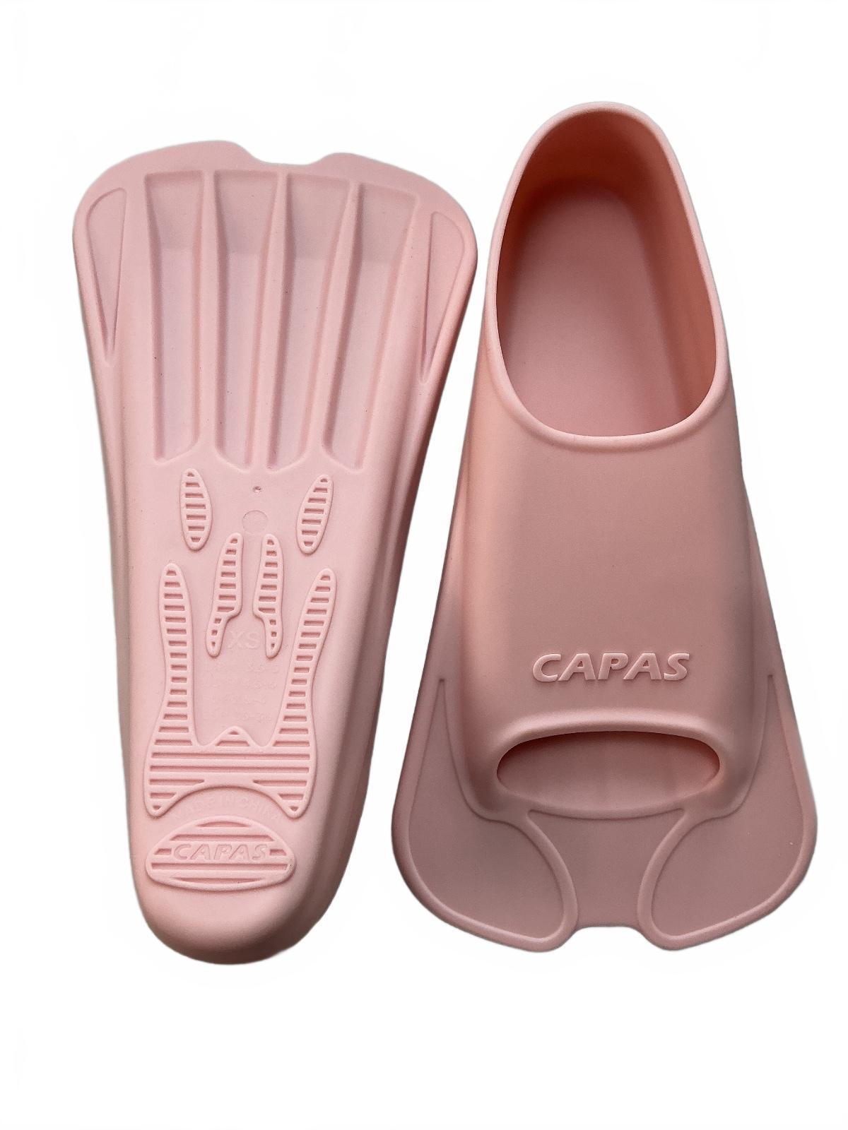 CAPAS Pink Short Blade Training Fins Size XS UK 2.5-4