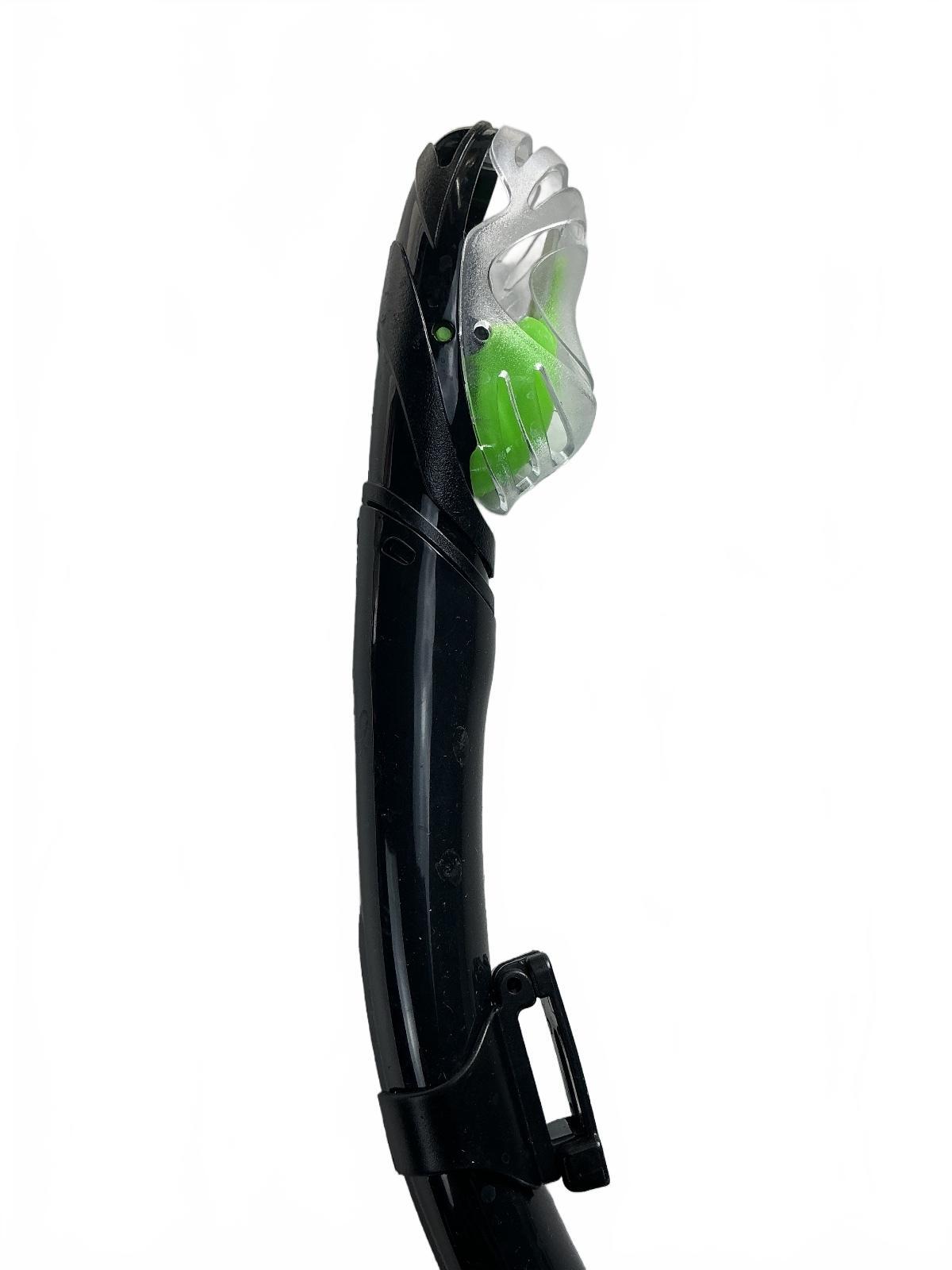 LORRITA Black Snorkel Size Standard for Diving