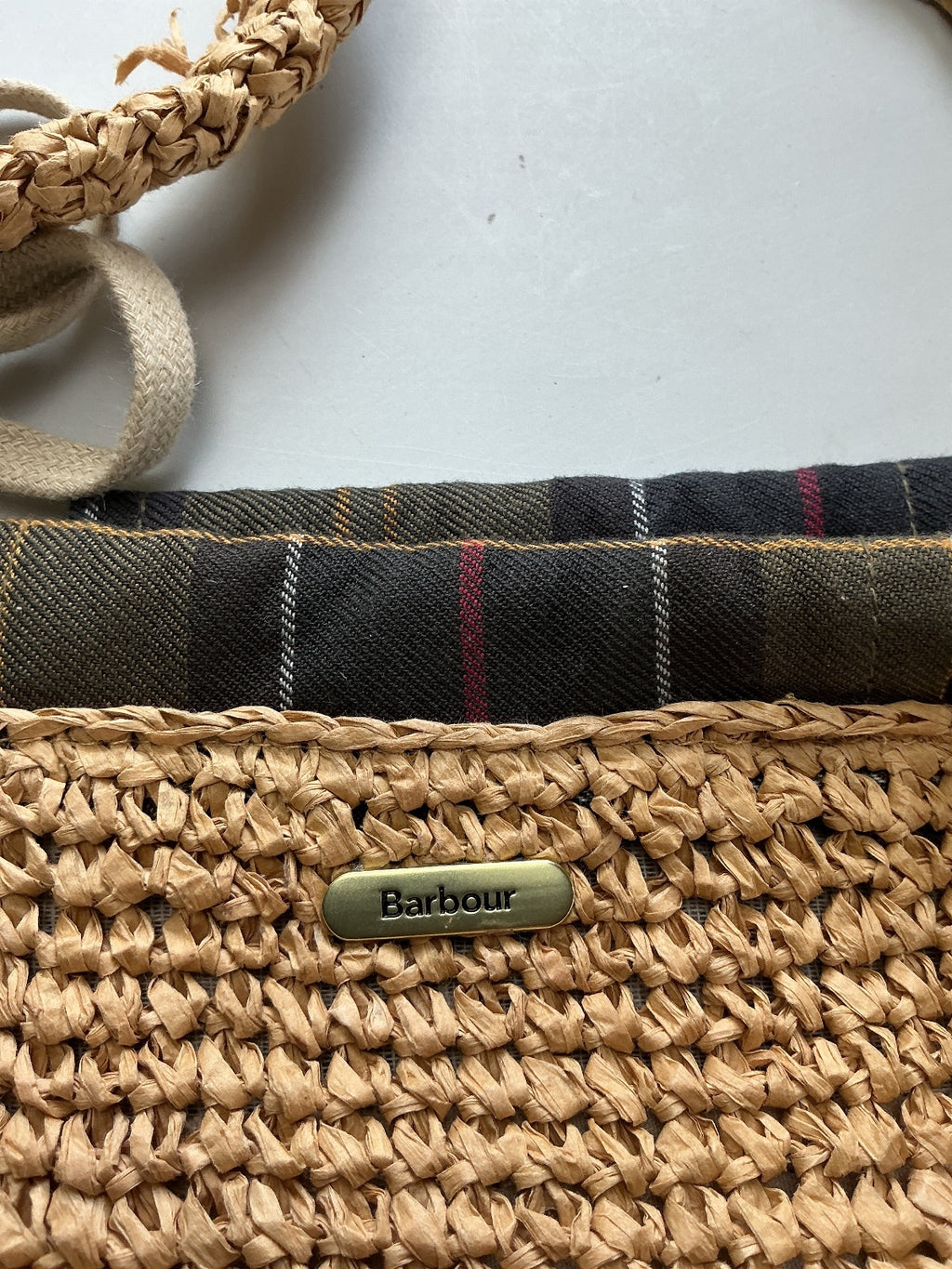 Barbour Lily Soft Tote Bag Size One Size Beige Straw