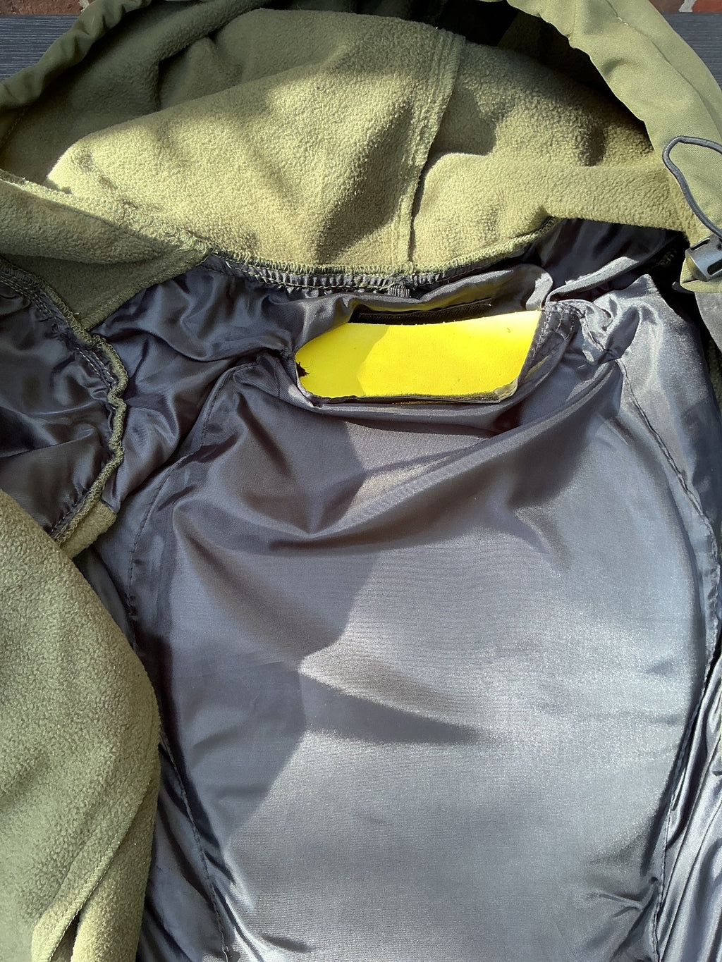 Jet Men's 3Xl Motorcycle Jacket Olive Green Protective Hooded New