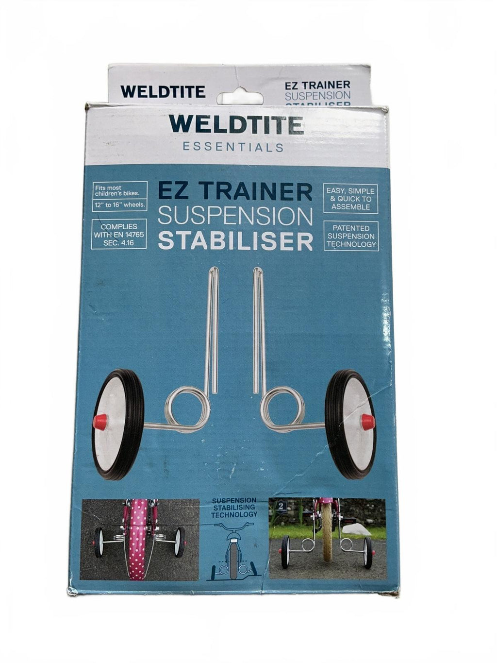 Weldtite EZ Trainer Suspension Stabiliser for 12 to 16 inch Wheels