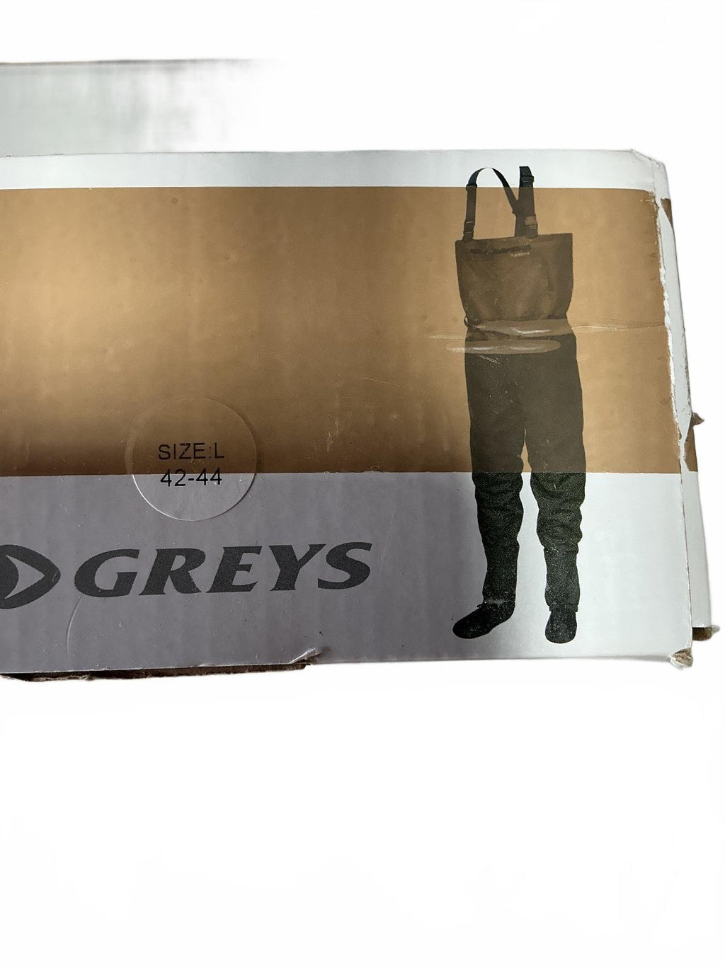 Greys Waterproof Fishing Waders Size Large Durable Breathable Adjustable
