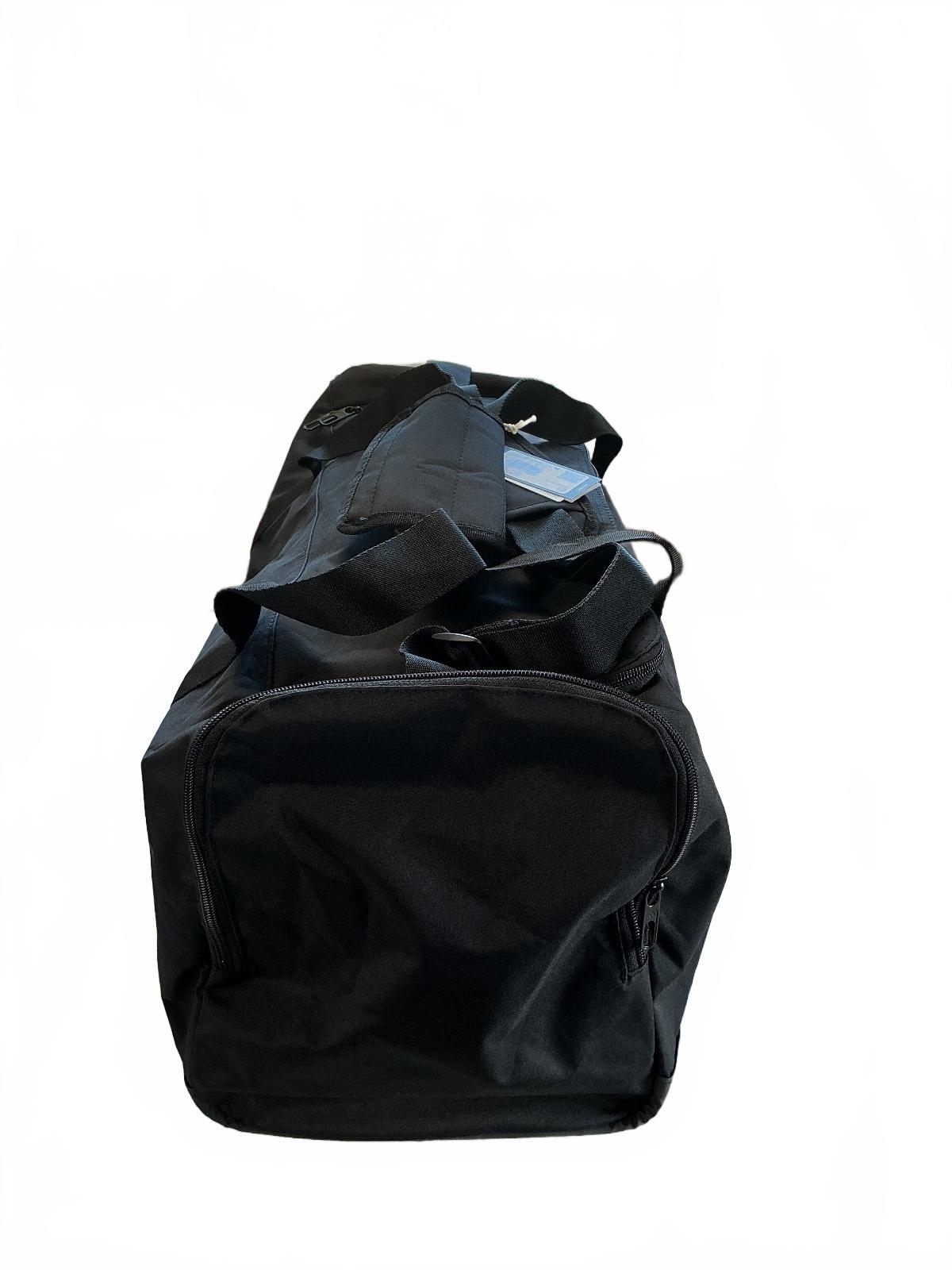 *NEW* Adidas Linear Duffel M Black Sports Gym Bag Medium Size