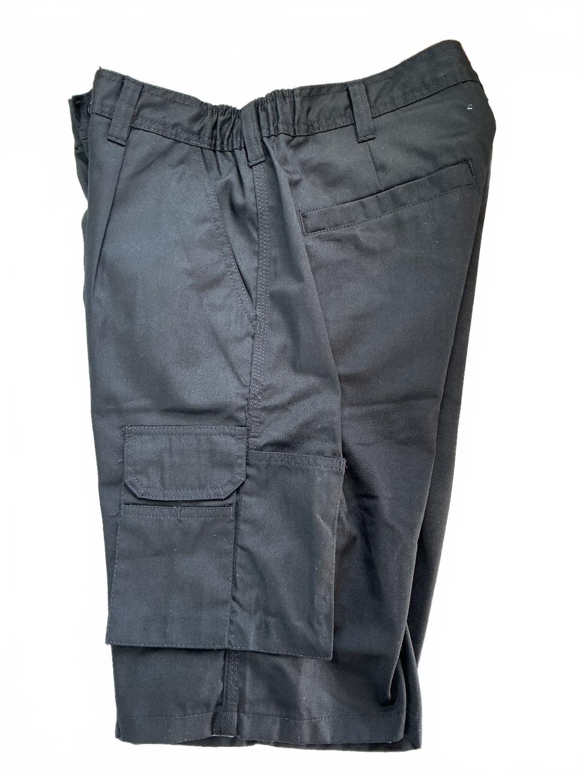 ØRN 2050-15 Men's Cargo Shorts Size 34 Black Workwear Durable