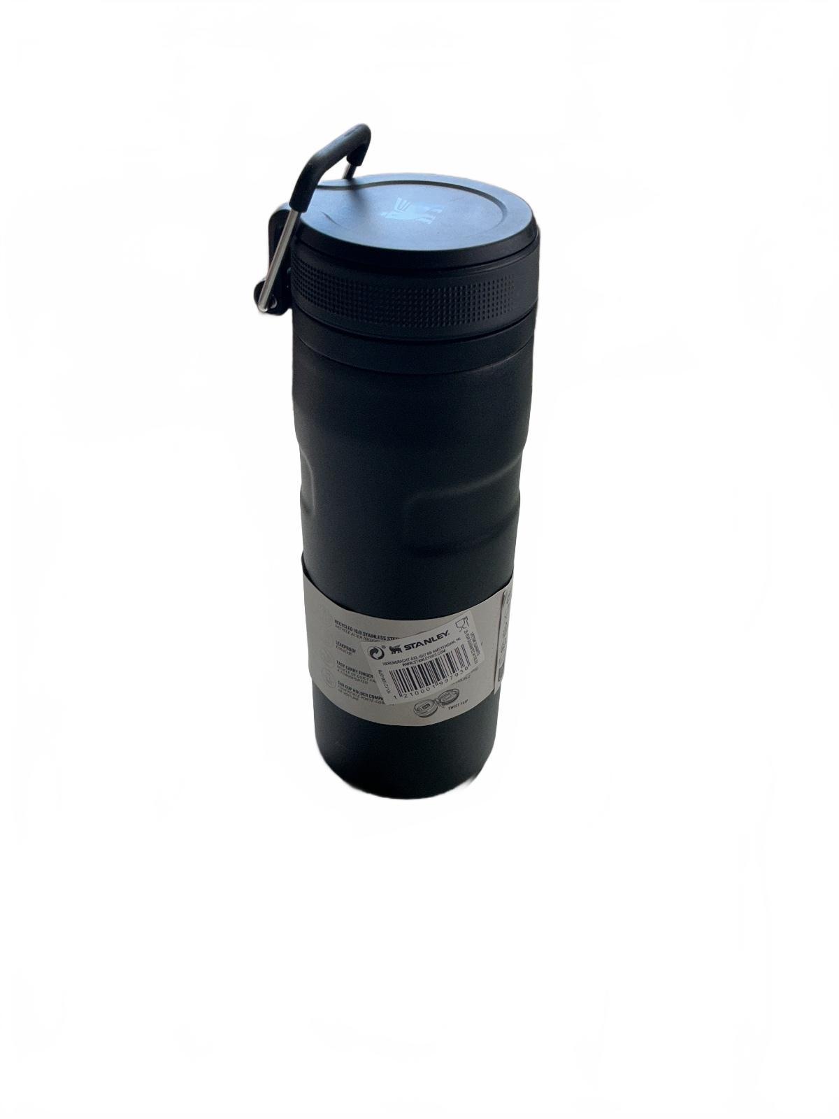 Stanley Aerolight Iceflow Bottle 16oz / 470ml Black Twist Flip Lid