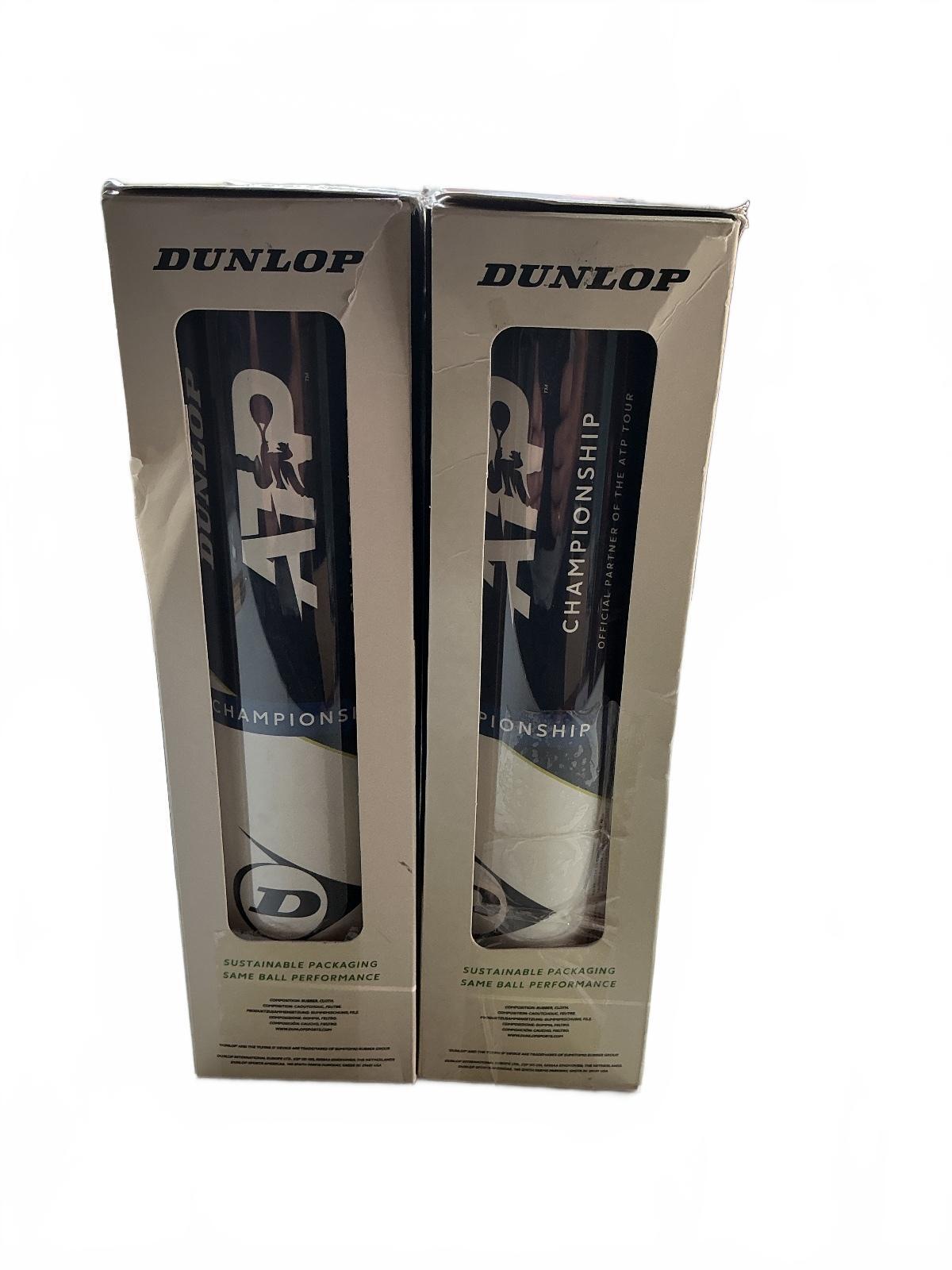 *NEW* Dunlop ATP Championship Tennis Balls Pack of 4 Tubes x 4 Balls