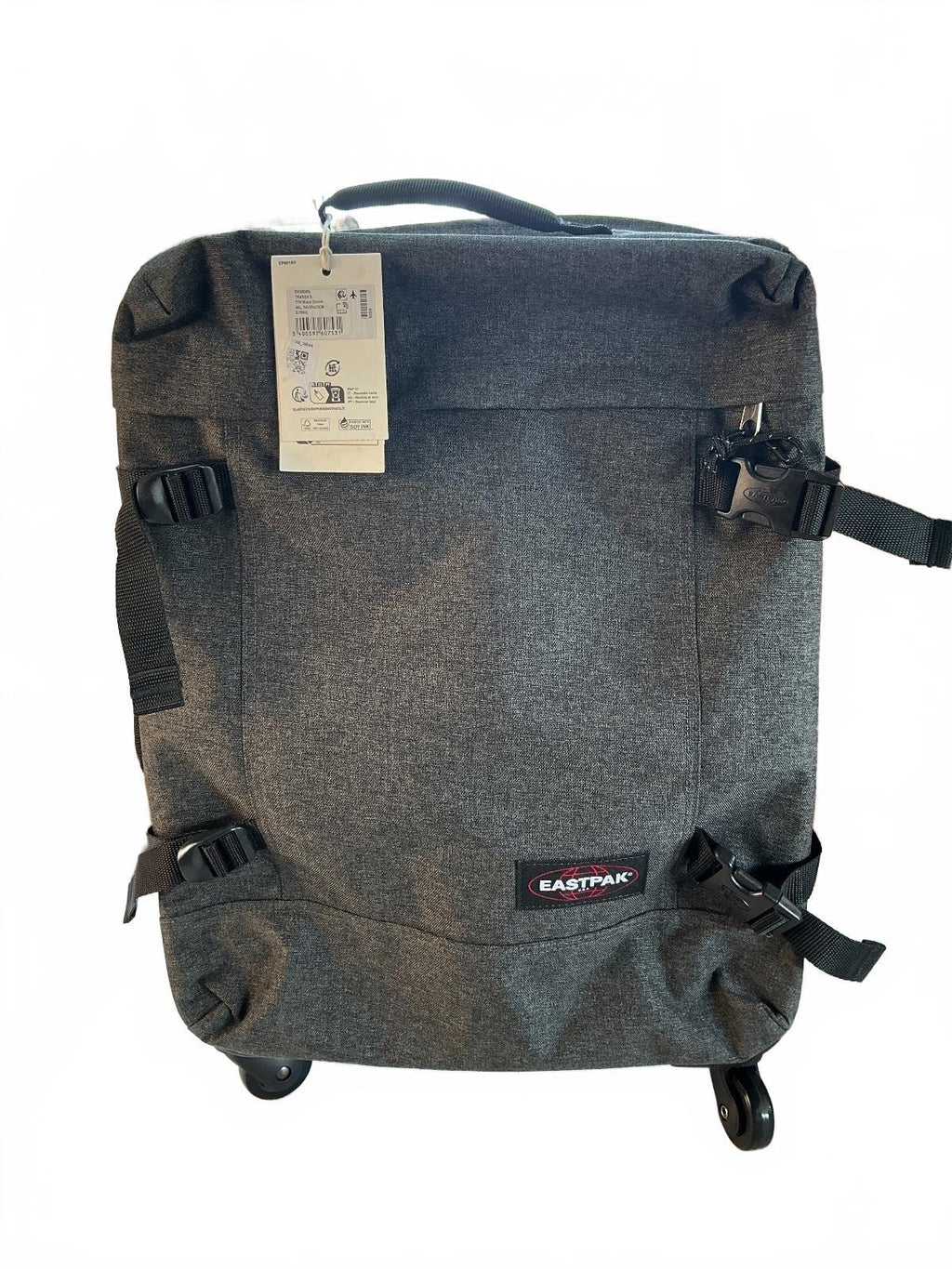 Eastpak Trans4 S 77H Black Denim Cabin Size 54x35x23cm