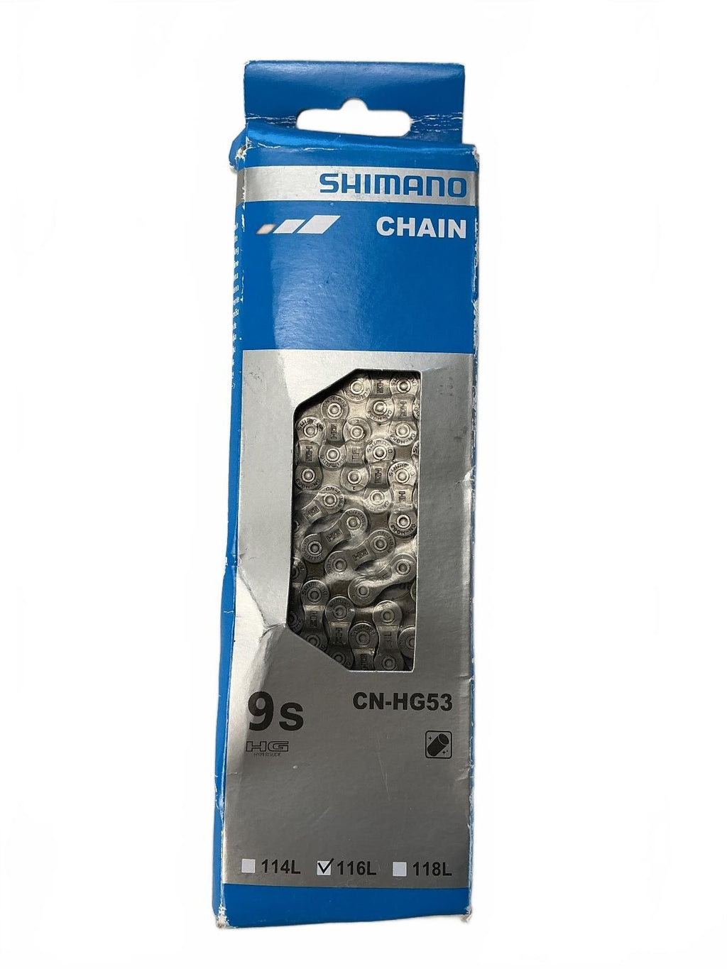 Shimano CN-HG53 9 Speed Bicycle Chain Silver Durable
