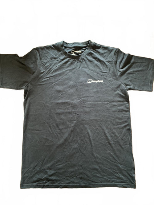 Berghaus MMTN Silhouette SS Tee Black XL Casual Outdoor T-Shirt