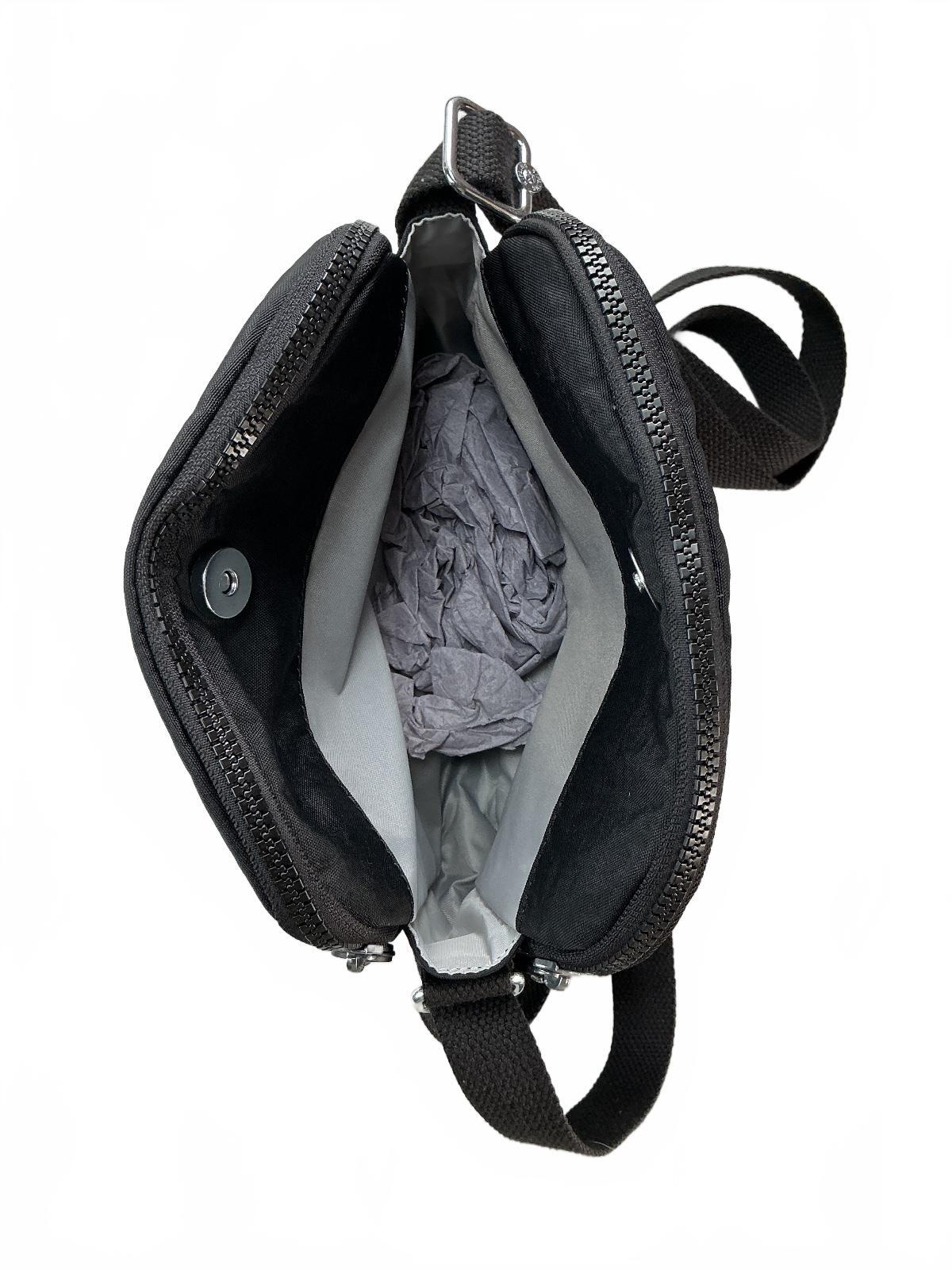 Kipling Keefe Small Crossbody Bag Women Black with Adjustable Strap