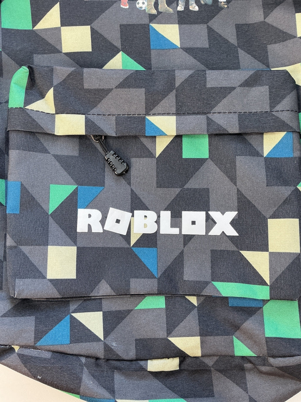 Roblox Backpack Unisex Multi Geometric Pattern Durable