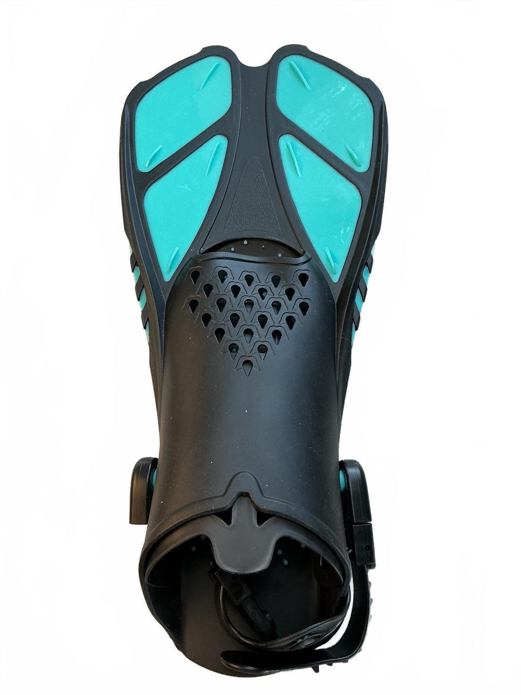 Snorkel Set Size L/XL Fins Mask Snorkel Aqua Black Uk 9-13