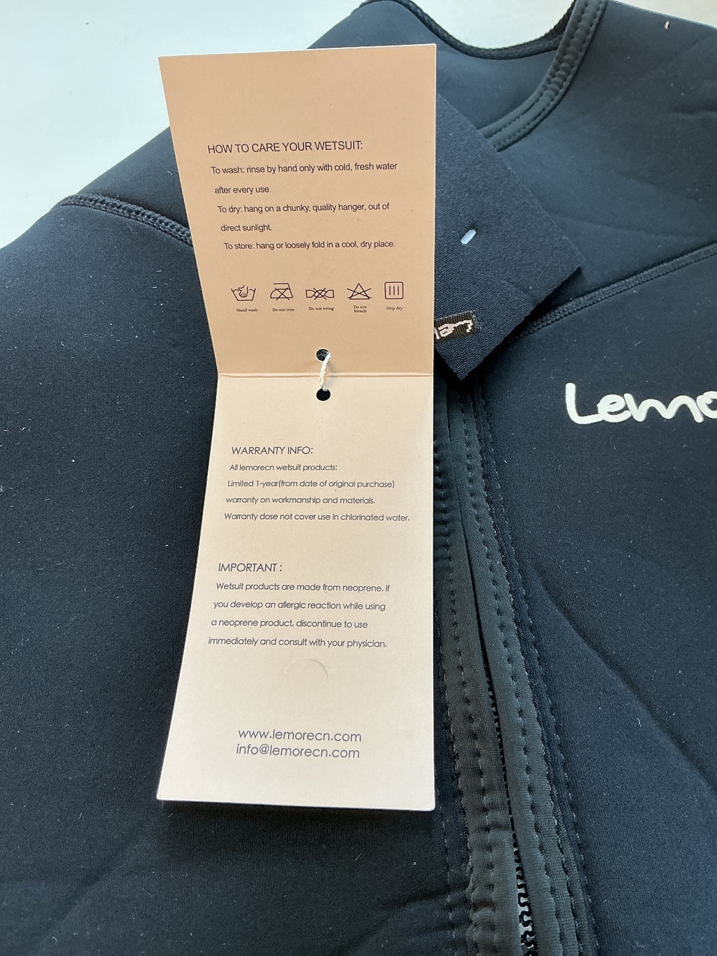 Lemorecn Medium 3mm Super Stretch Wetsuit Vest