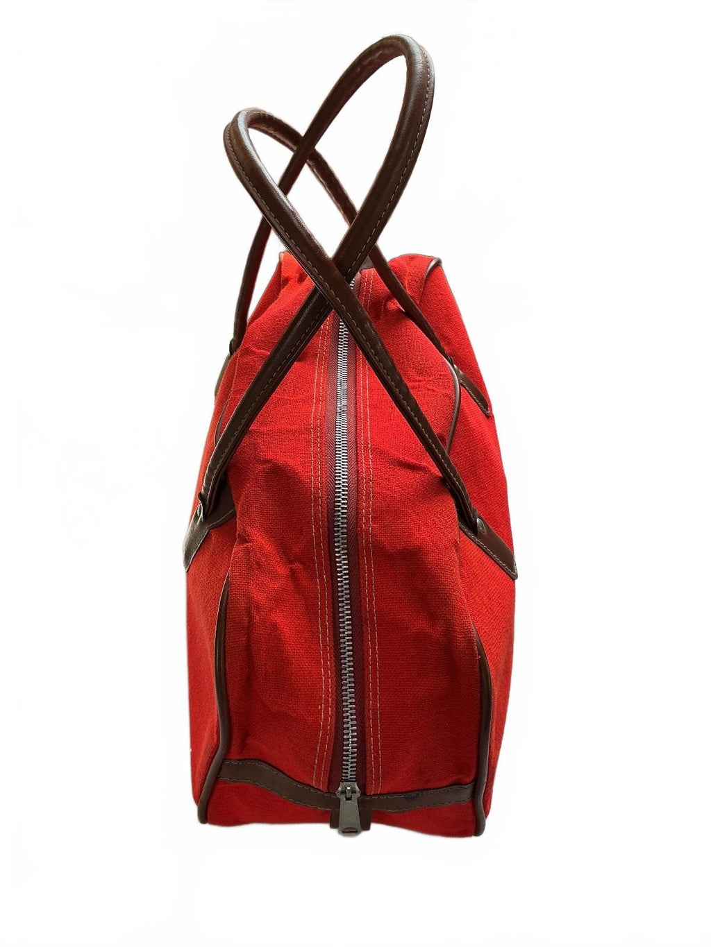 Rare Japanese Madison Square Garden Red Sportsman Club Bag Size