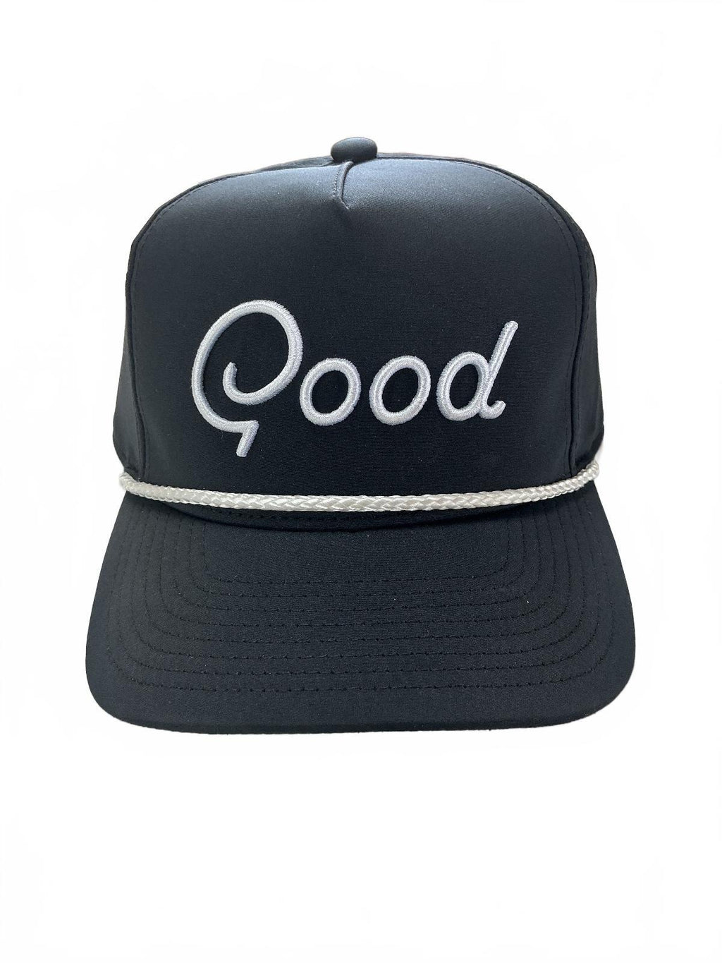 *NEW* Good Good Hole in One Rope Black Snapback Cap Size Adjustable