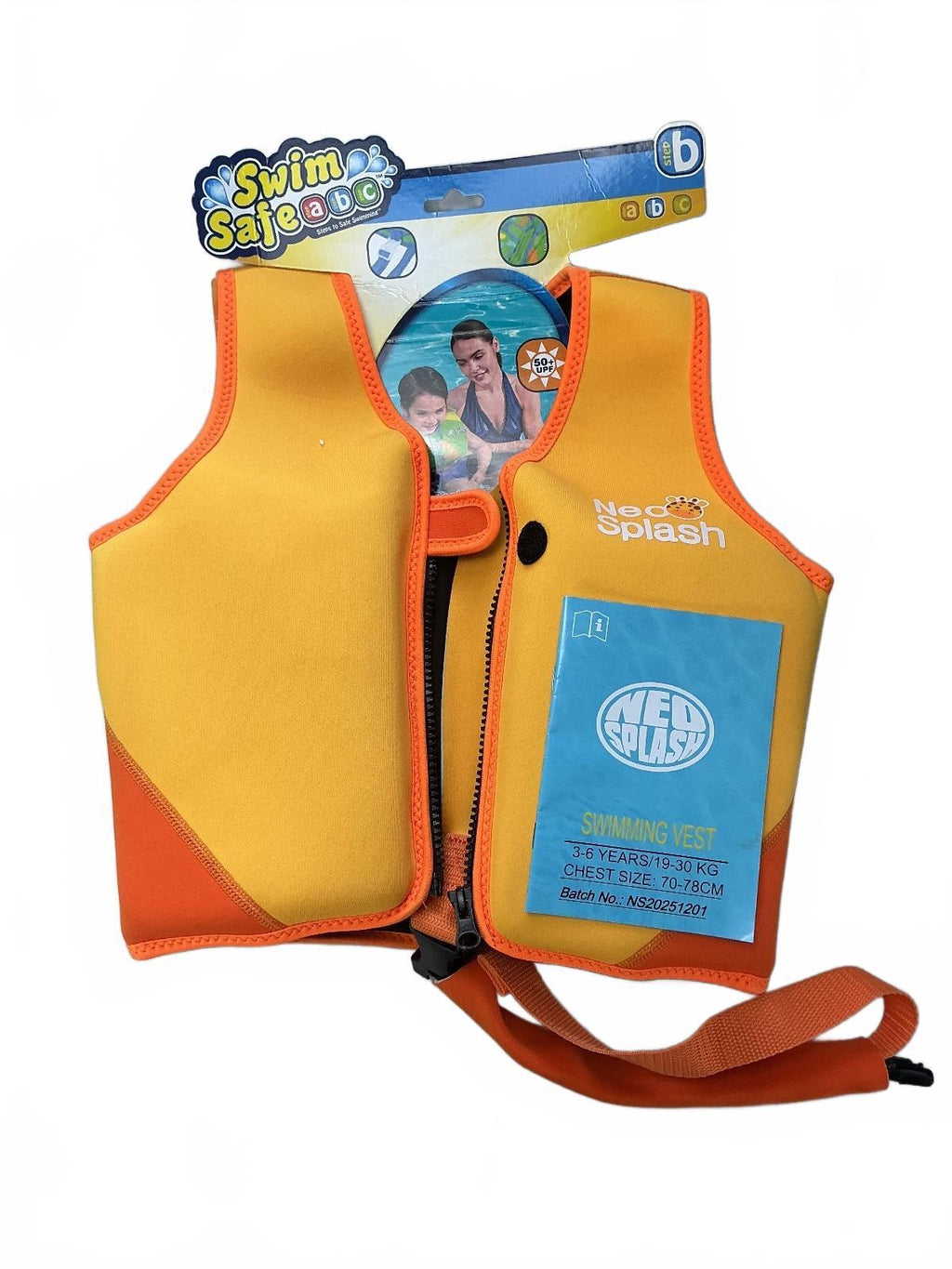 New Neo Splash Swimming Vest 3-6 Years