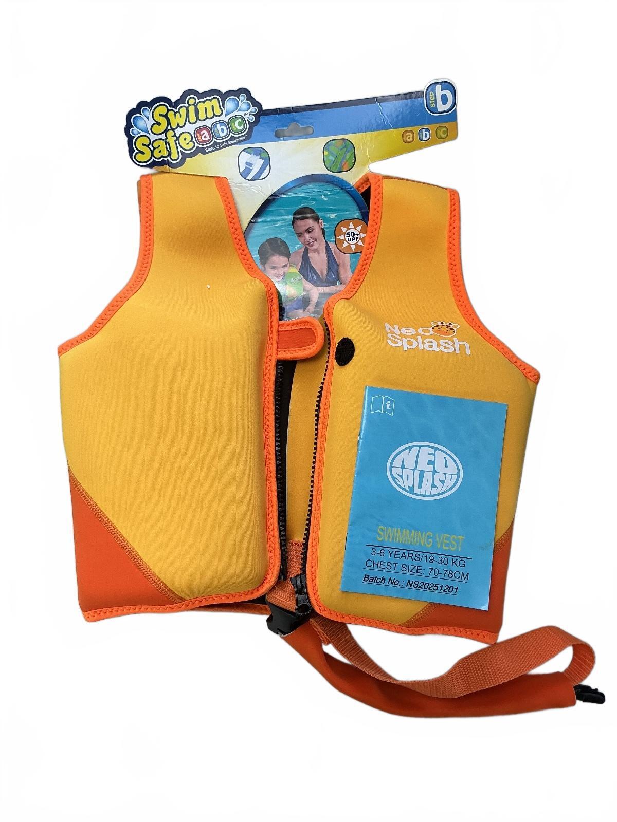 New Neo Splash Swimming Vest 3-6 Years