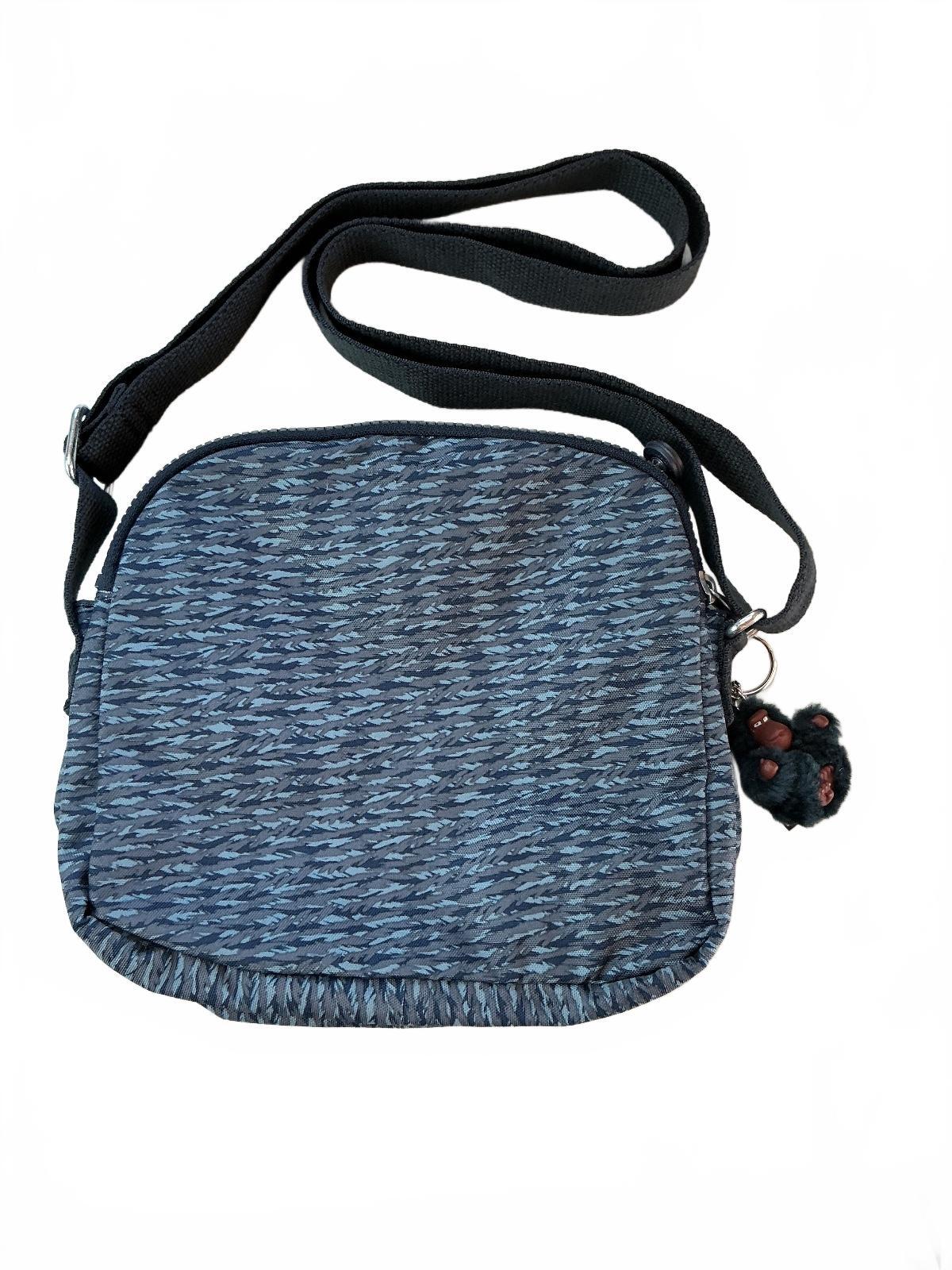 Kipling Keefe Crossbody Bag Women Medium Blue Multi Zip Pouch