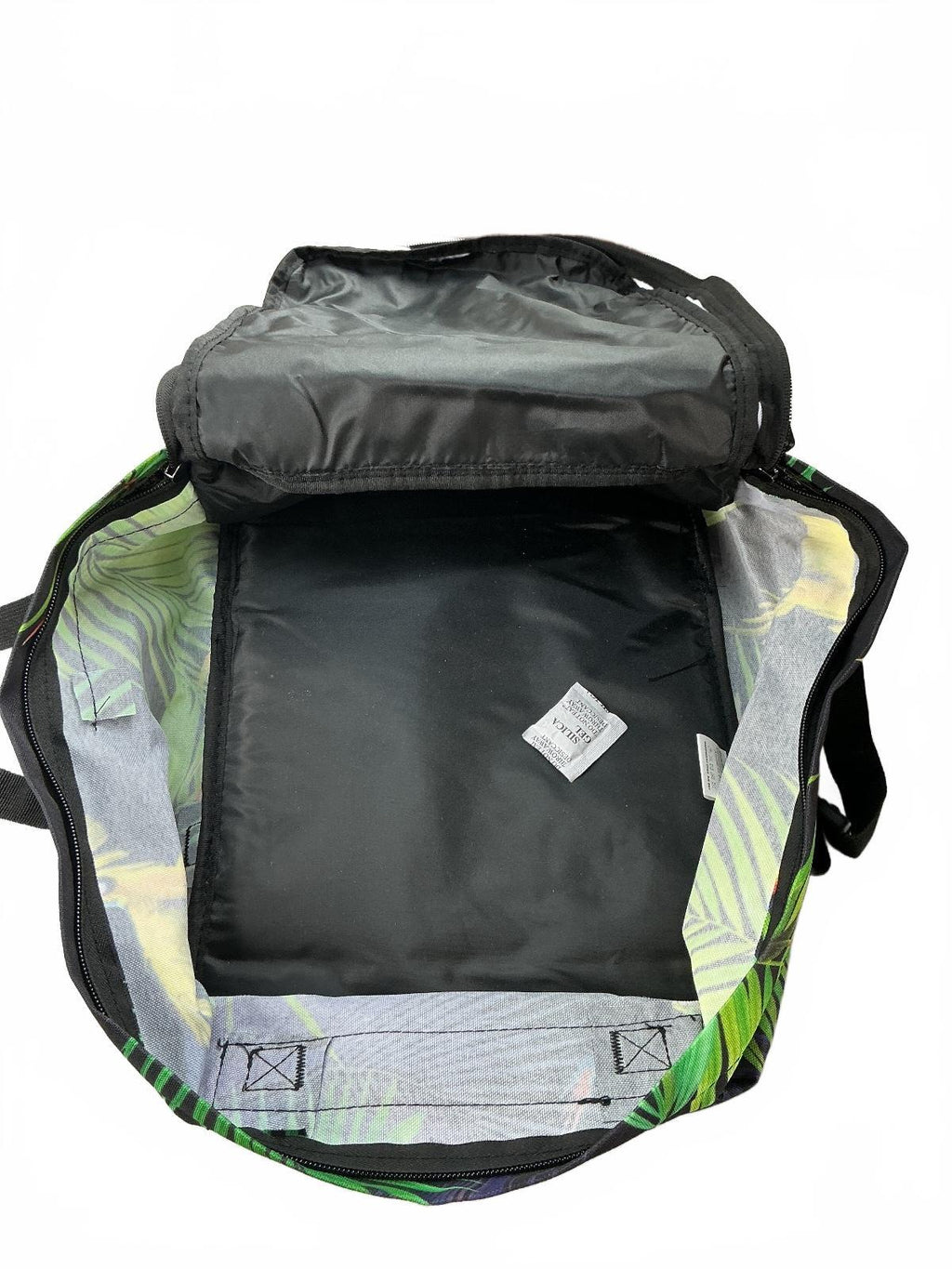Cabin Max Unisex Tropical Print Ryanair Backpack Green Adjustable