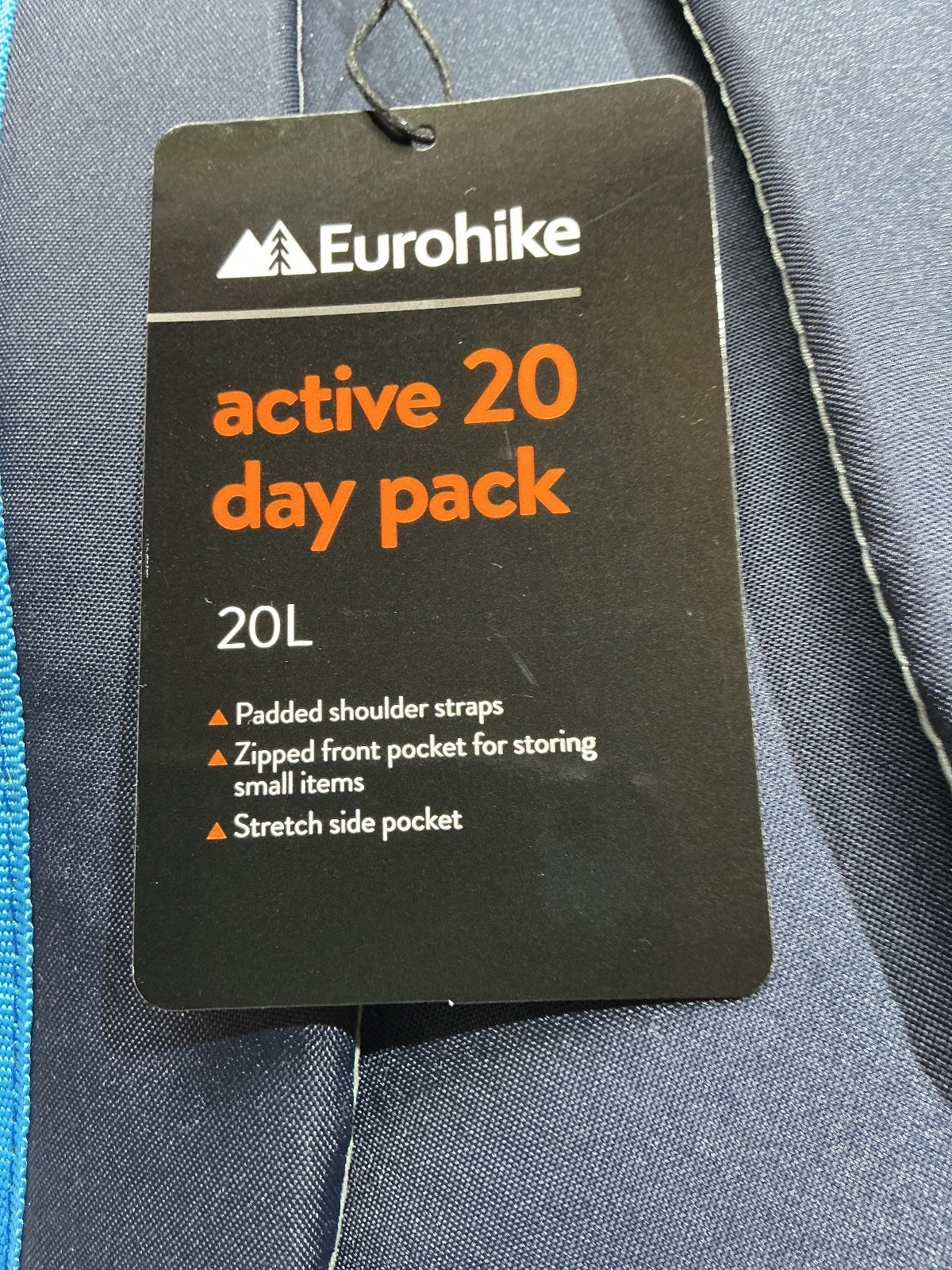*NEW* Eurohike Active 20 Day Pack 20L Blue Lightweight Backpack