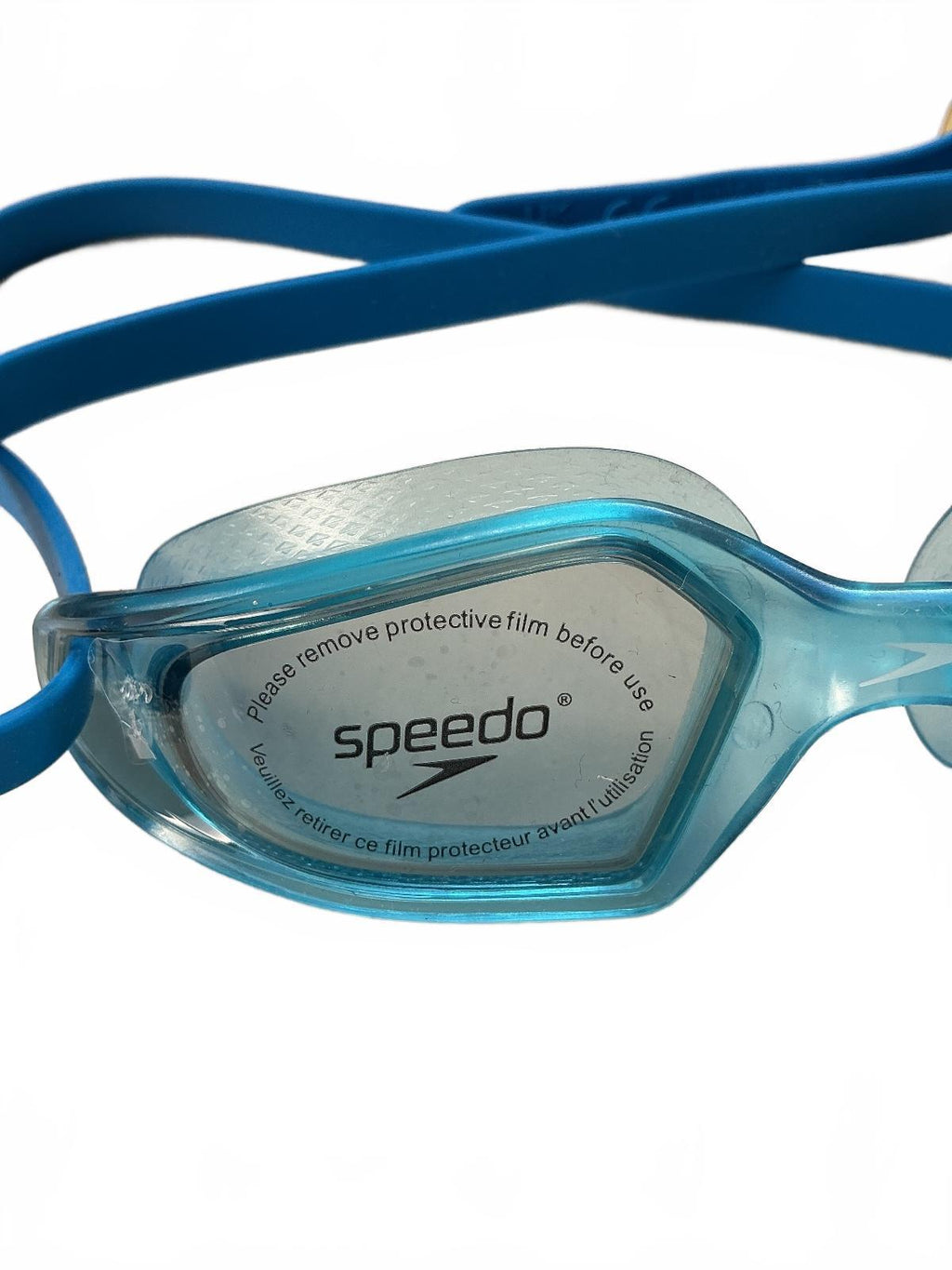 Speedo Junior Hydropulse Swimming Goggles Blue Adjustable Strap