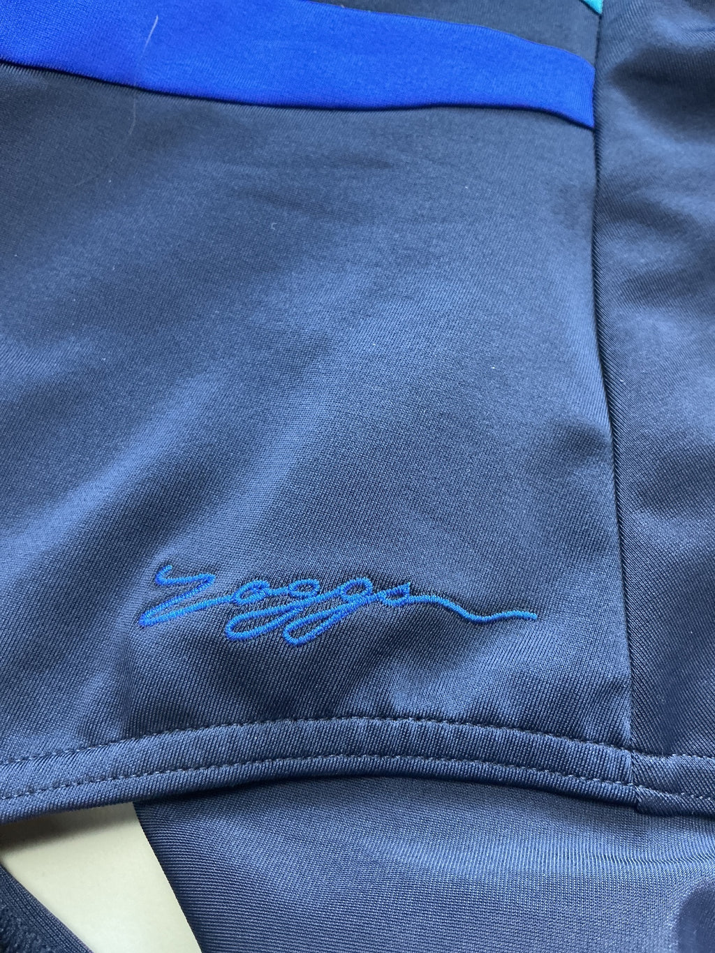 Zoggs Sandon Scoopback Ecolast Swimsuit Navy Blue Size 18