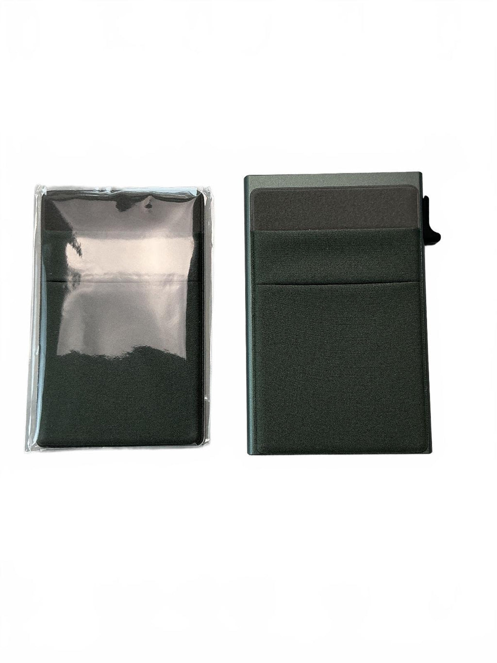 YESIIW Men's Slim Wallet RFID Protection Light Green