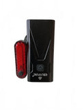Ebuyfire Black Bike Front and Rear Light Set with Mounting Bracket