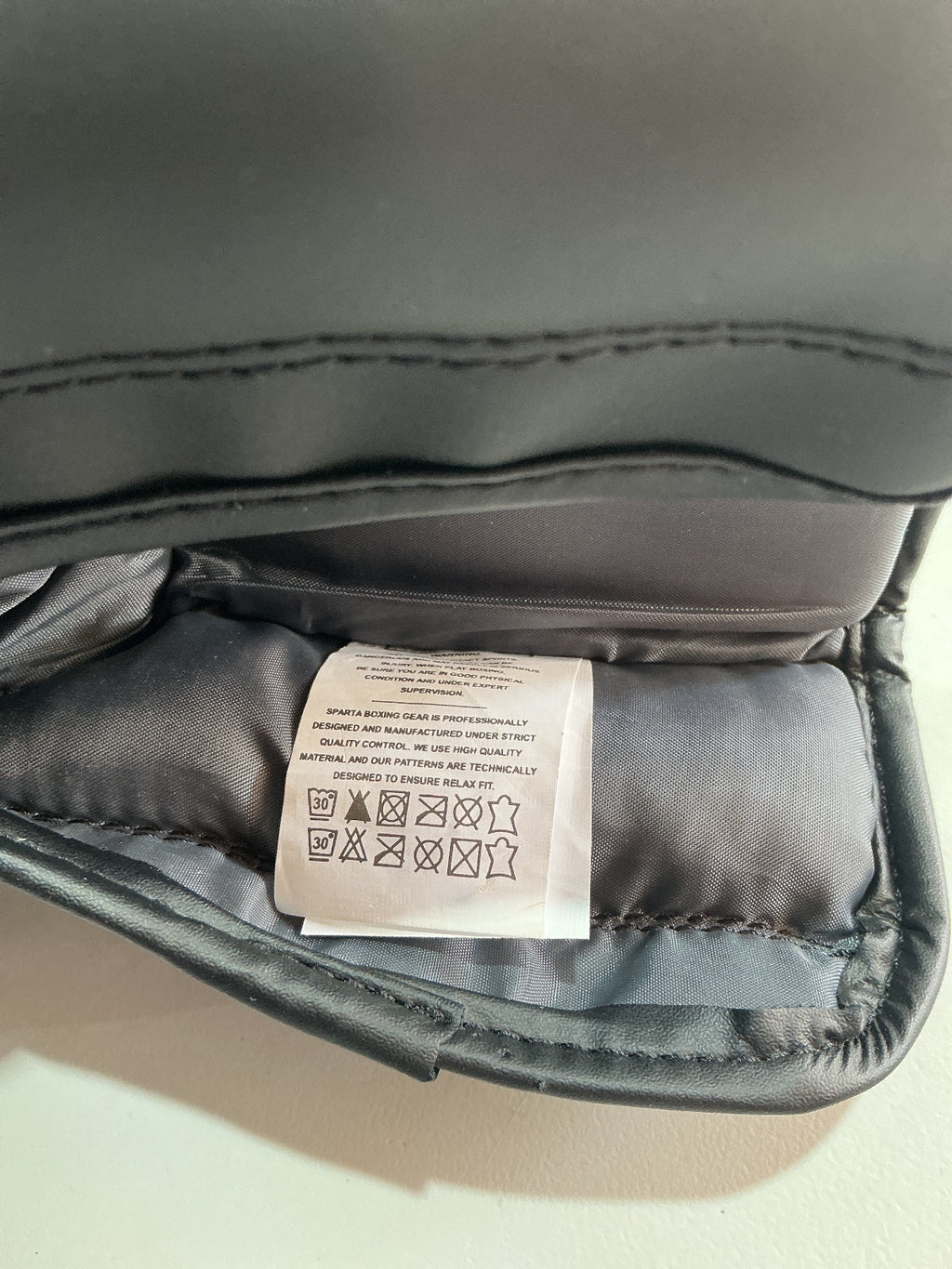 Sparta Boxing Gloves 10oz Black Comfortable and Durable Training Gloves