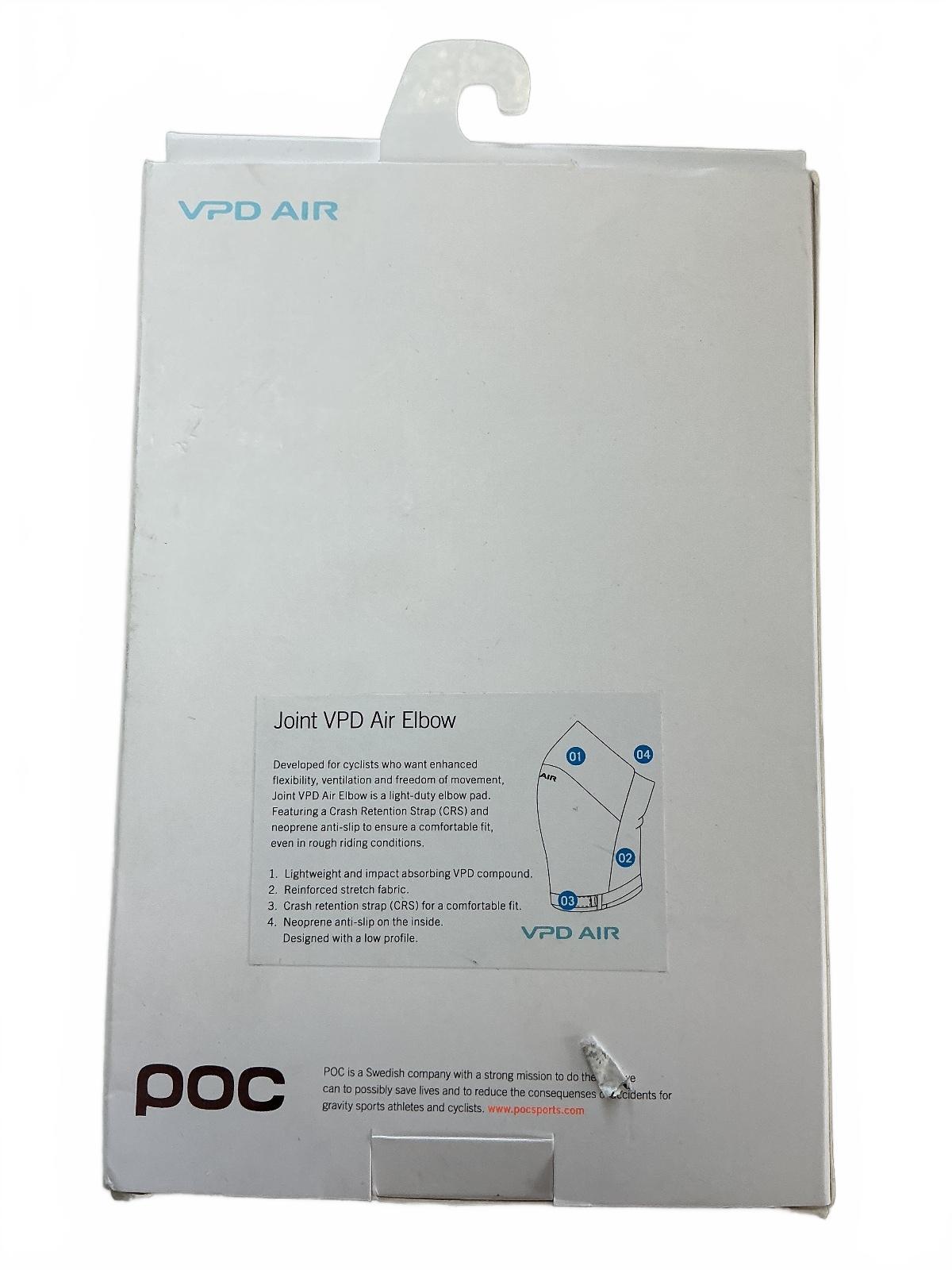 POC Vpd Air Joint Elbow Pads Size S Black Protective Gear