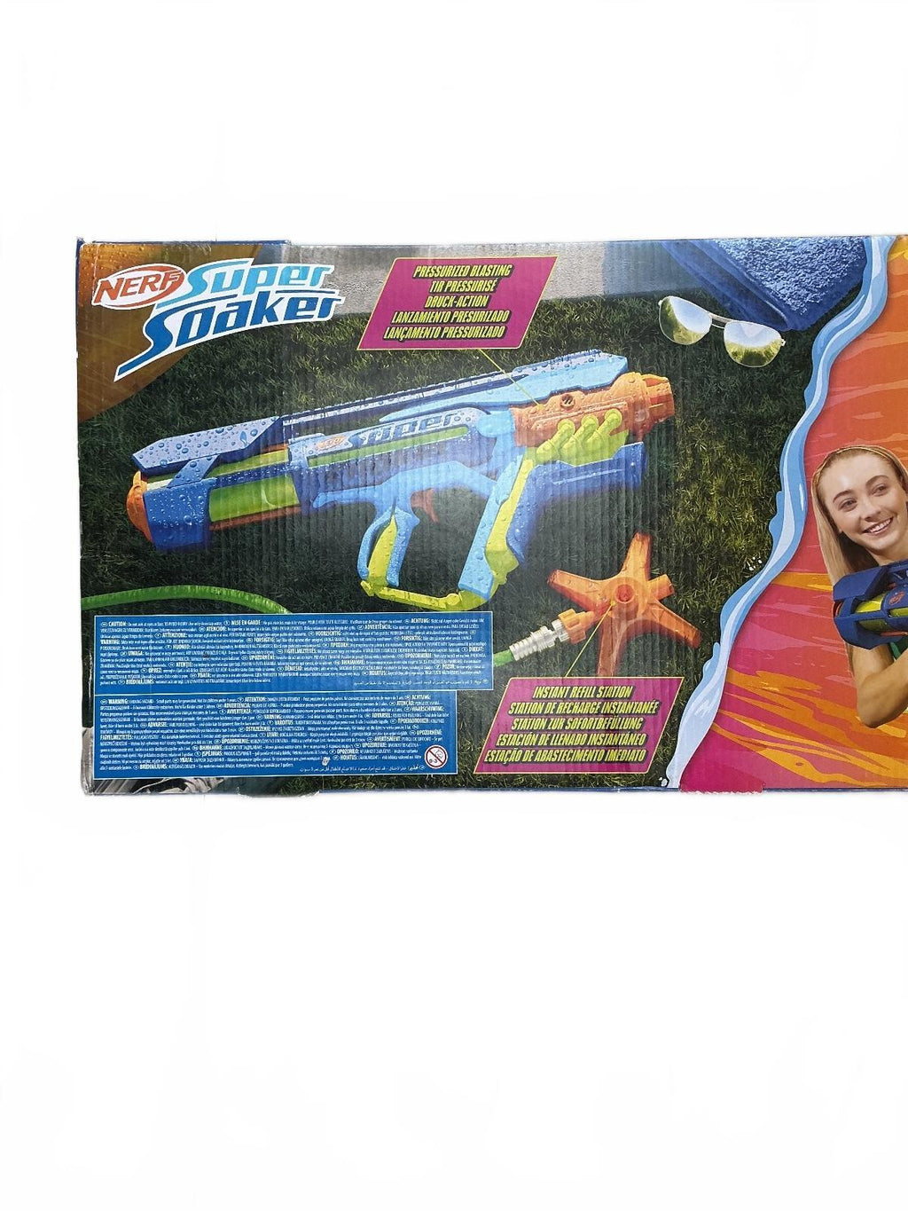 Nerf Super Soaker Power Drench XL Water Blaster 8+
