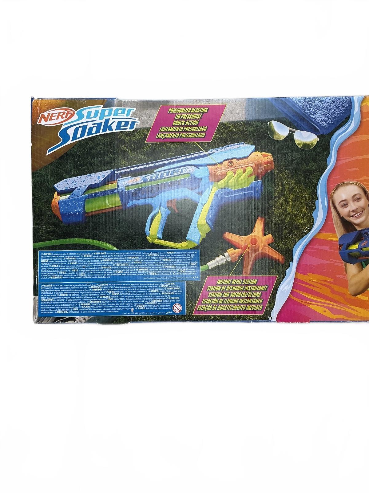 Nerf Super Soaker Power Drench XL Water Blaster 8+