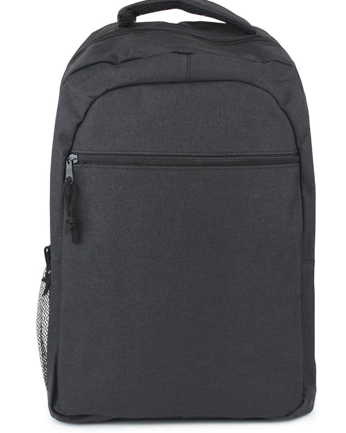 New Stationary Backpack Black Durable Water-Resistant School Bag 45cm