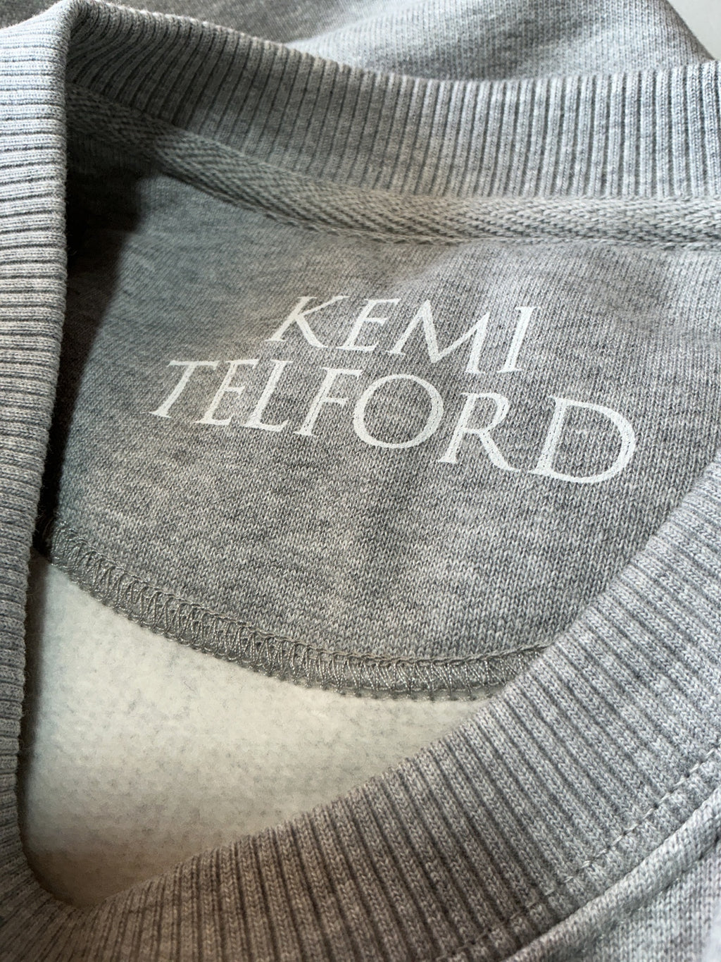 Kemo Telford Ladies The Gaiad Organic Sweatshirt in Medium Oversized Fit