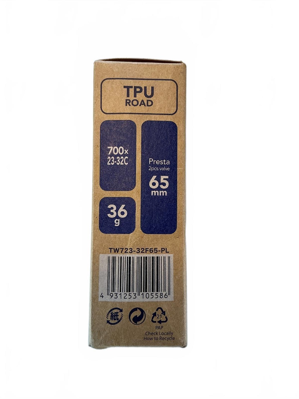Panaracer Purple Lite Bicycle Inner Tube 700x23-32C Presta 65mm Lightweight