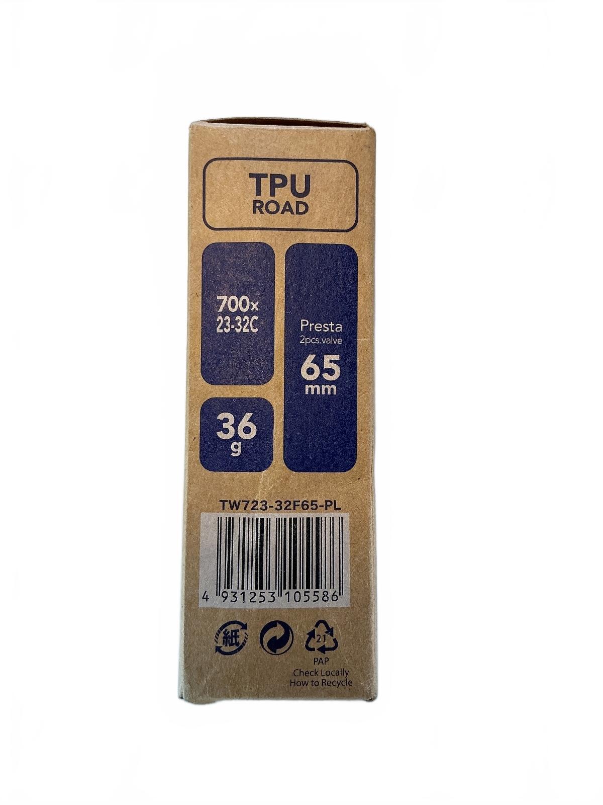 Panaracer Purple Lite Bicycle Inner Tube 700x23-32C Presta 65mm Lightweight