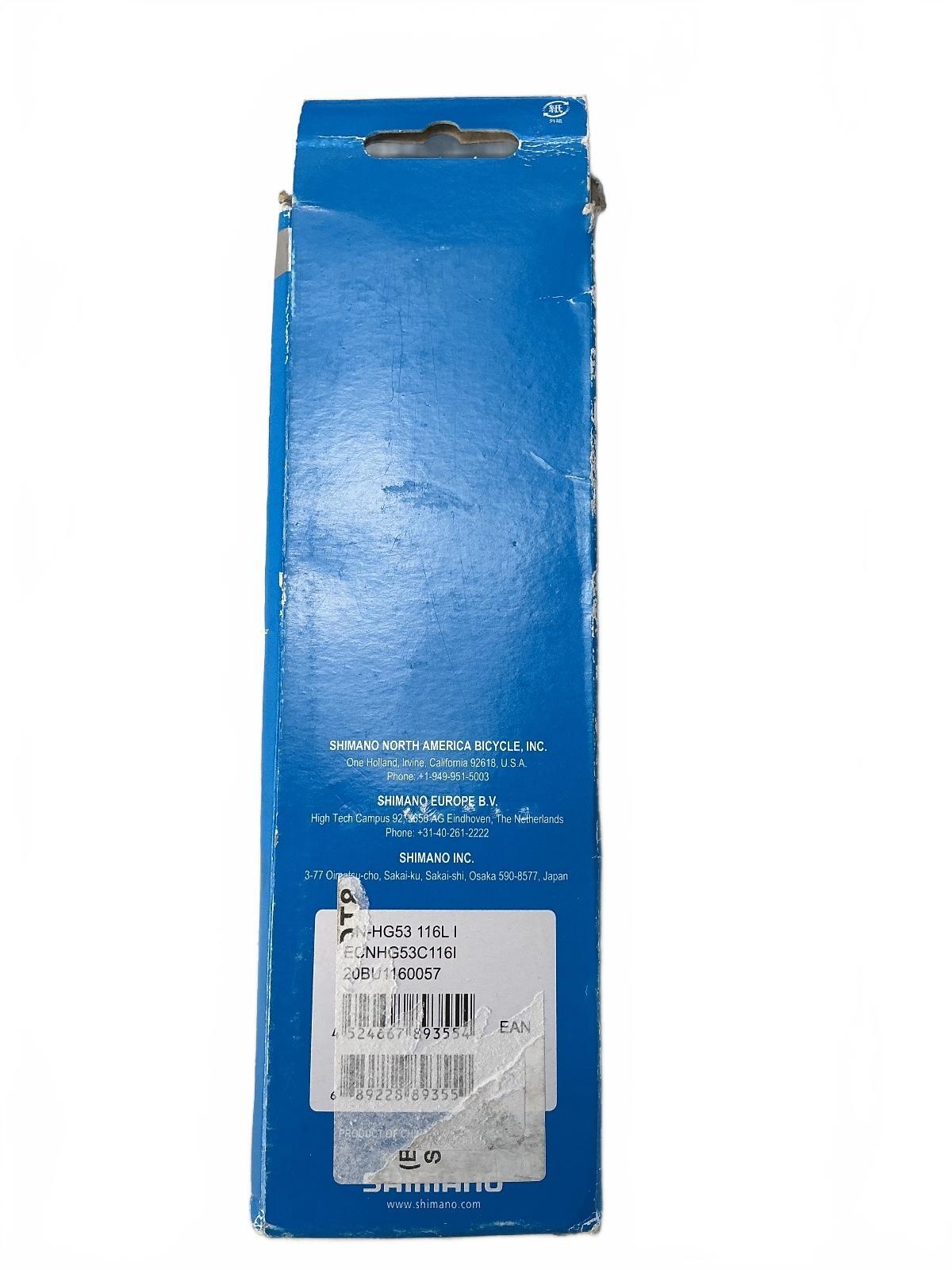 Shimano CN-HG53 9 Speed Bicycle Chain Silver Durable