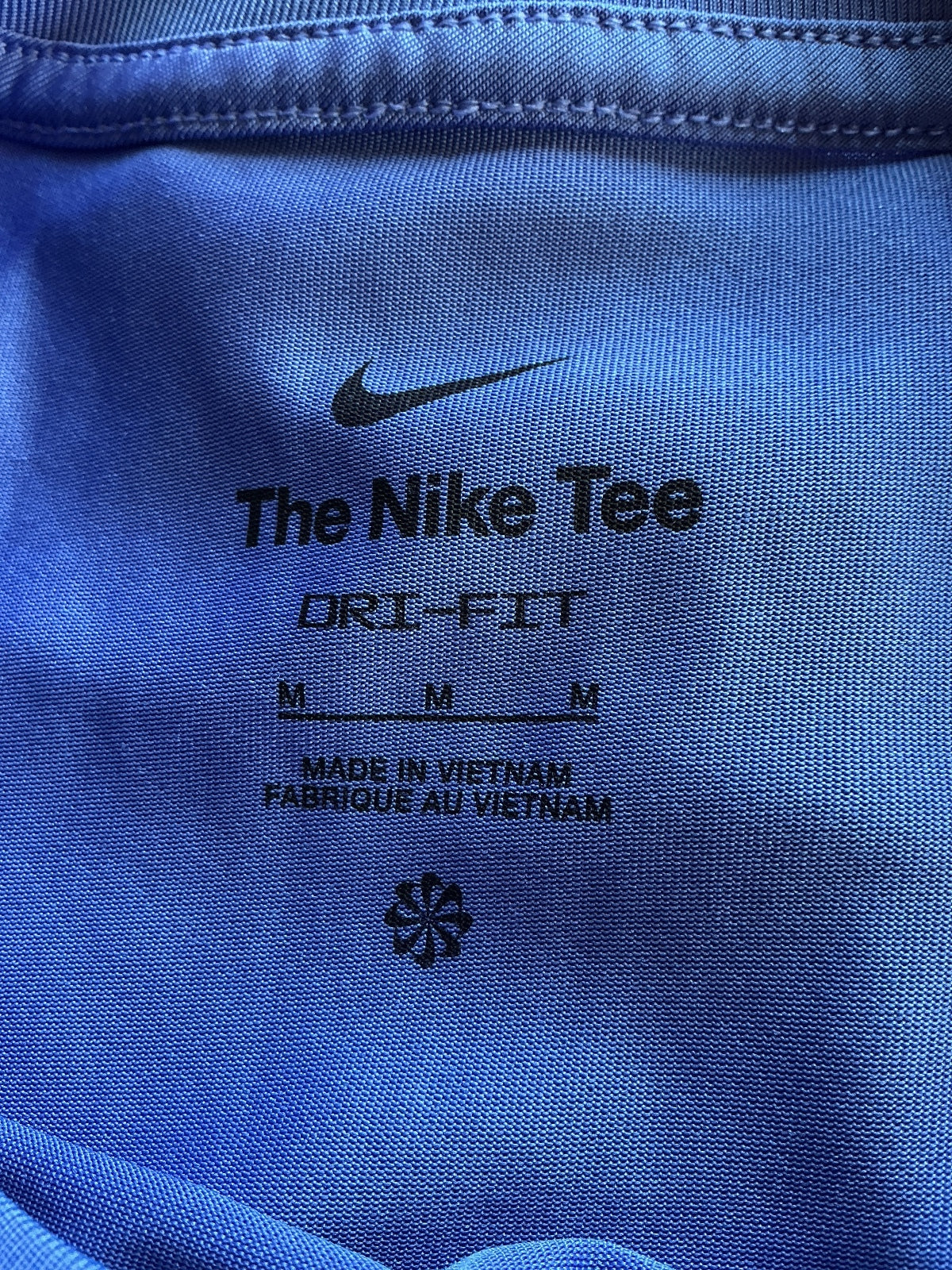 *NEW* Nike Men's Medium Blue Dri-FIT The Nike Tee Training Shirt