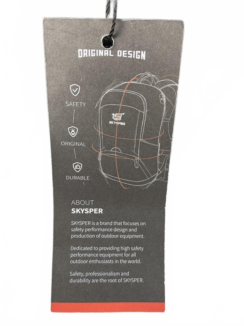 SKYSPER Imnix 10L Unisex Ultralight Travel Pack Gray Lightweight