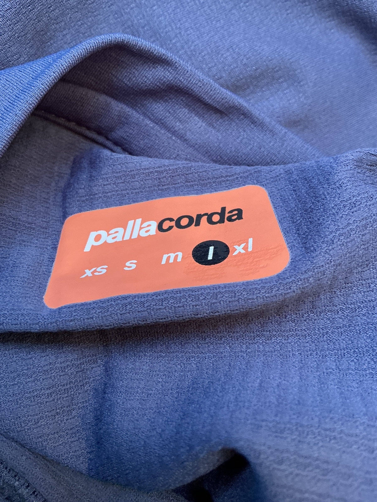 Pallacorda Men’s Large Navy Padel T-shirt Advanced Sportswear For Padel